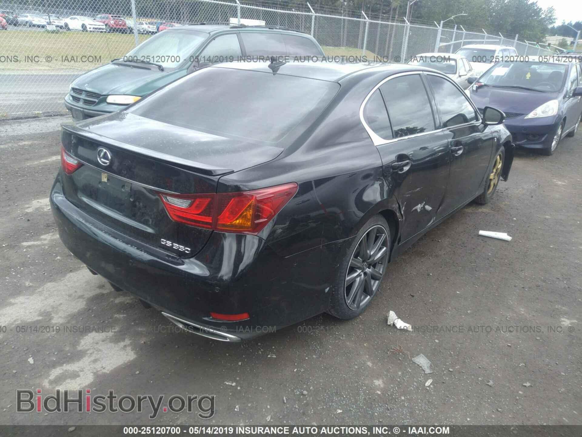 2013 LEXUS GS - VIN: JTHBE1BL3D5016045 - Photo 4