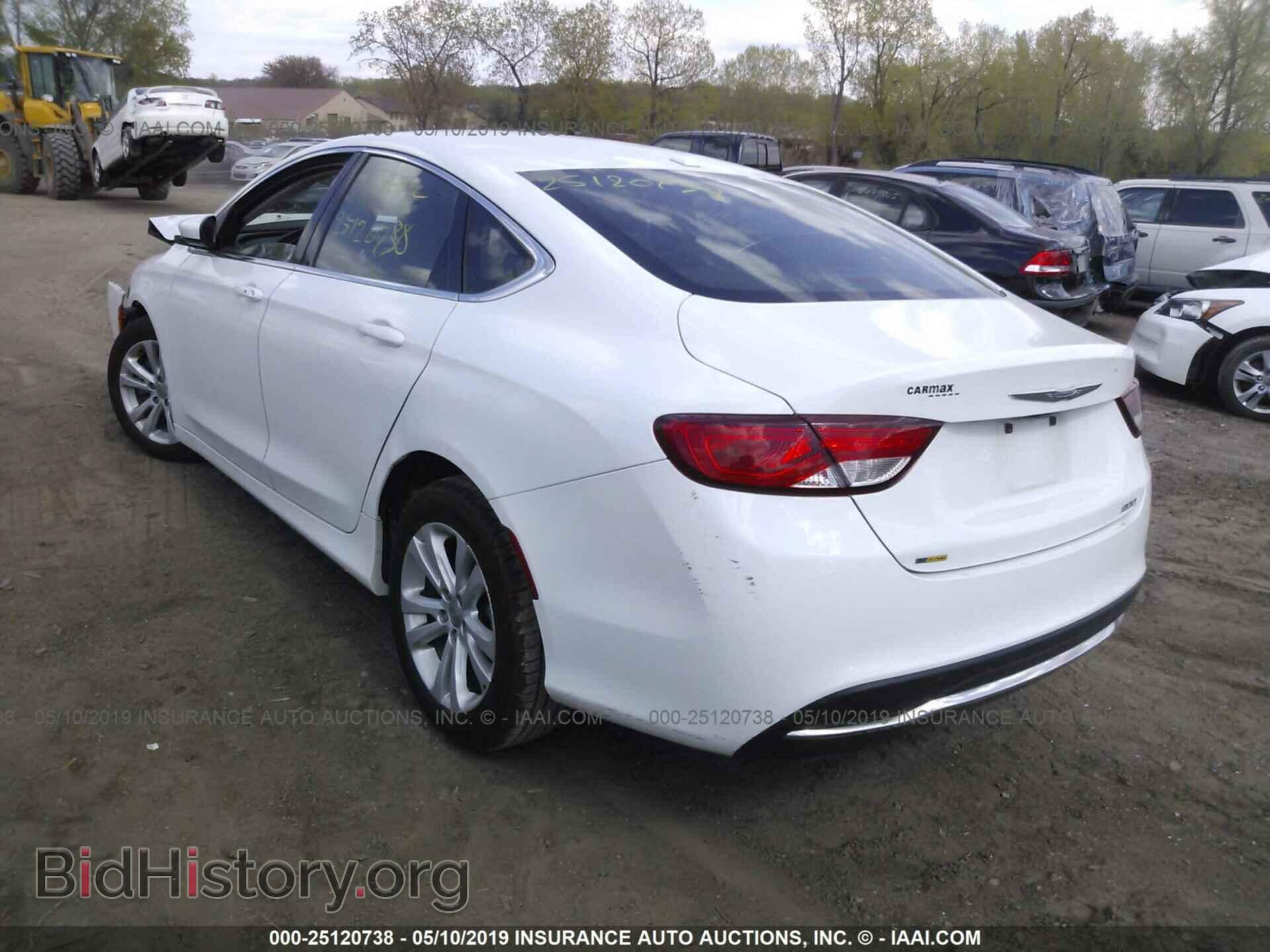 2015 CHRYSLER 200 - VIN: 1C3CCCAB0FN670881 - Фото 3