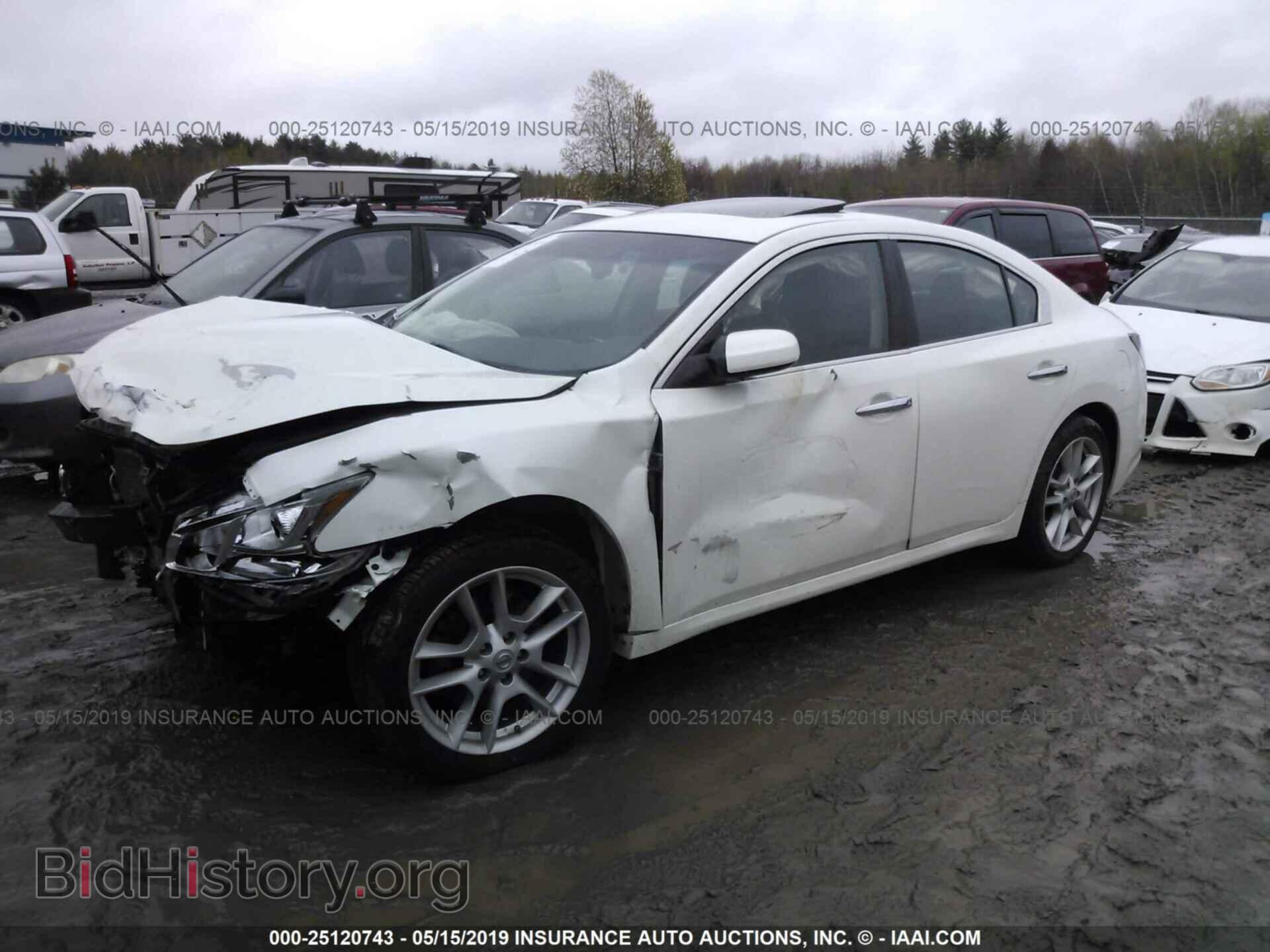 2014 NISSAN MAXIMA - VIN: 1N4AA5AP1EC463786 - Фото 2
