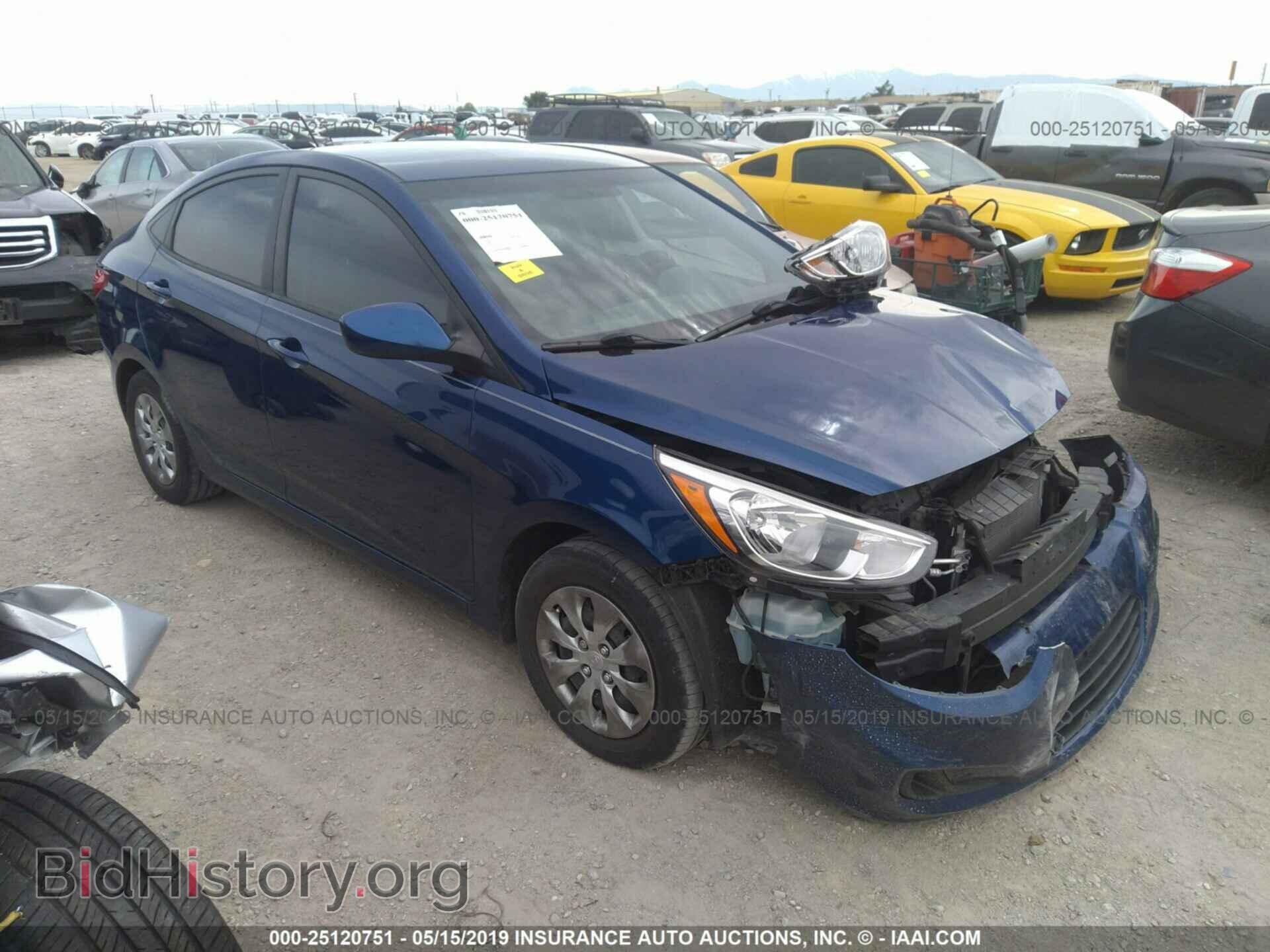 Photo KMHCT4AEXGU944778 - HYUNDAI ACCENT 2016