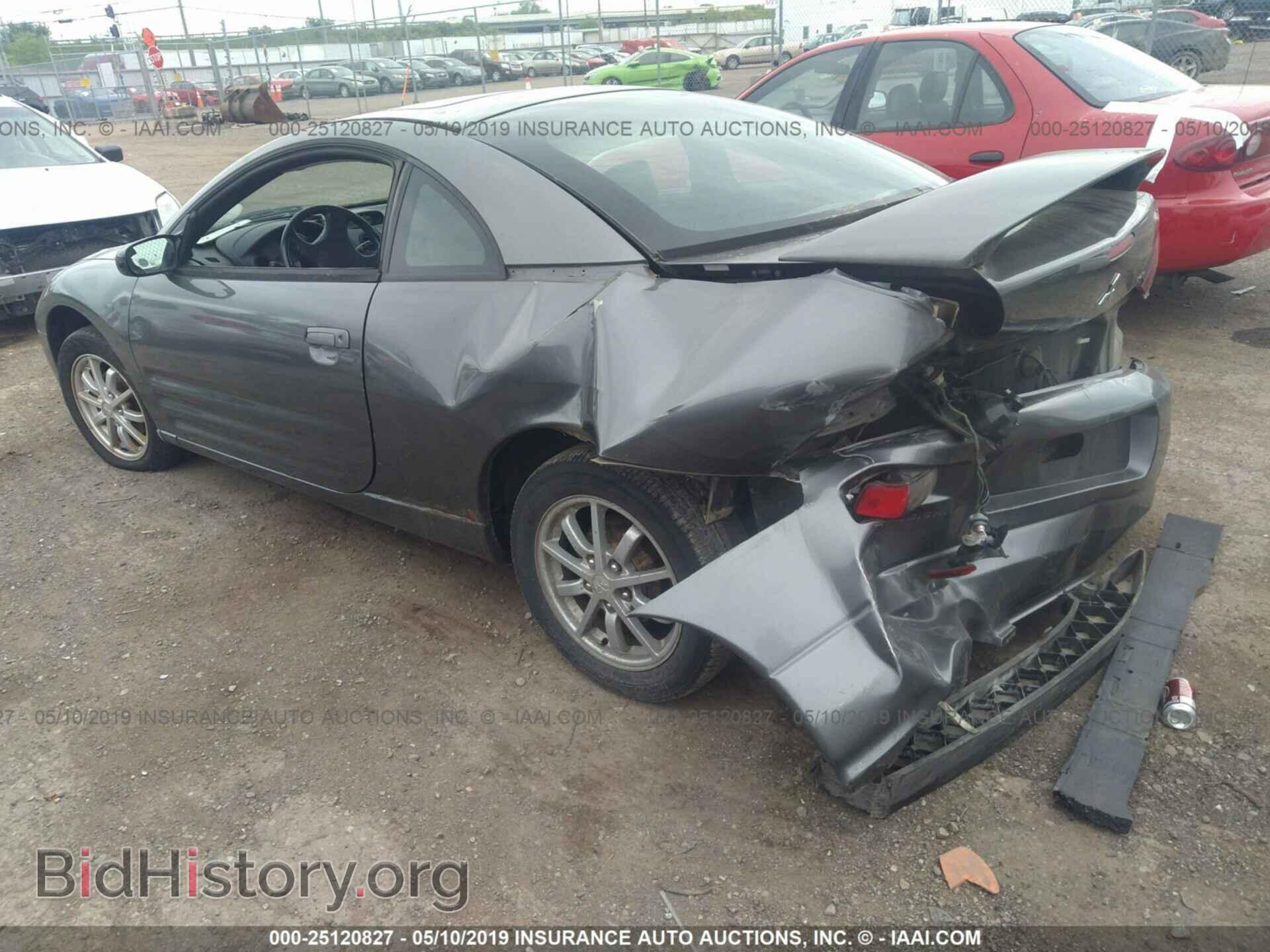 2002 MITSUBISHI ECLIPSE - VIN: 4A3AC44G92E090651 - Фото 3