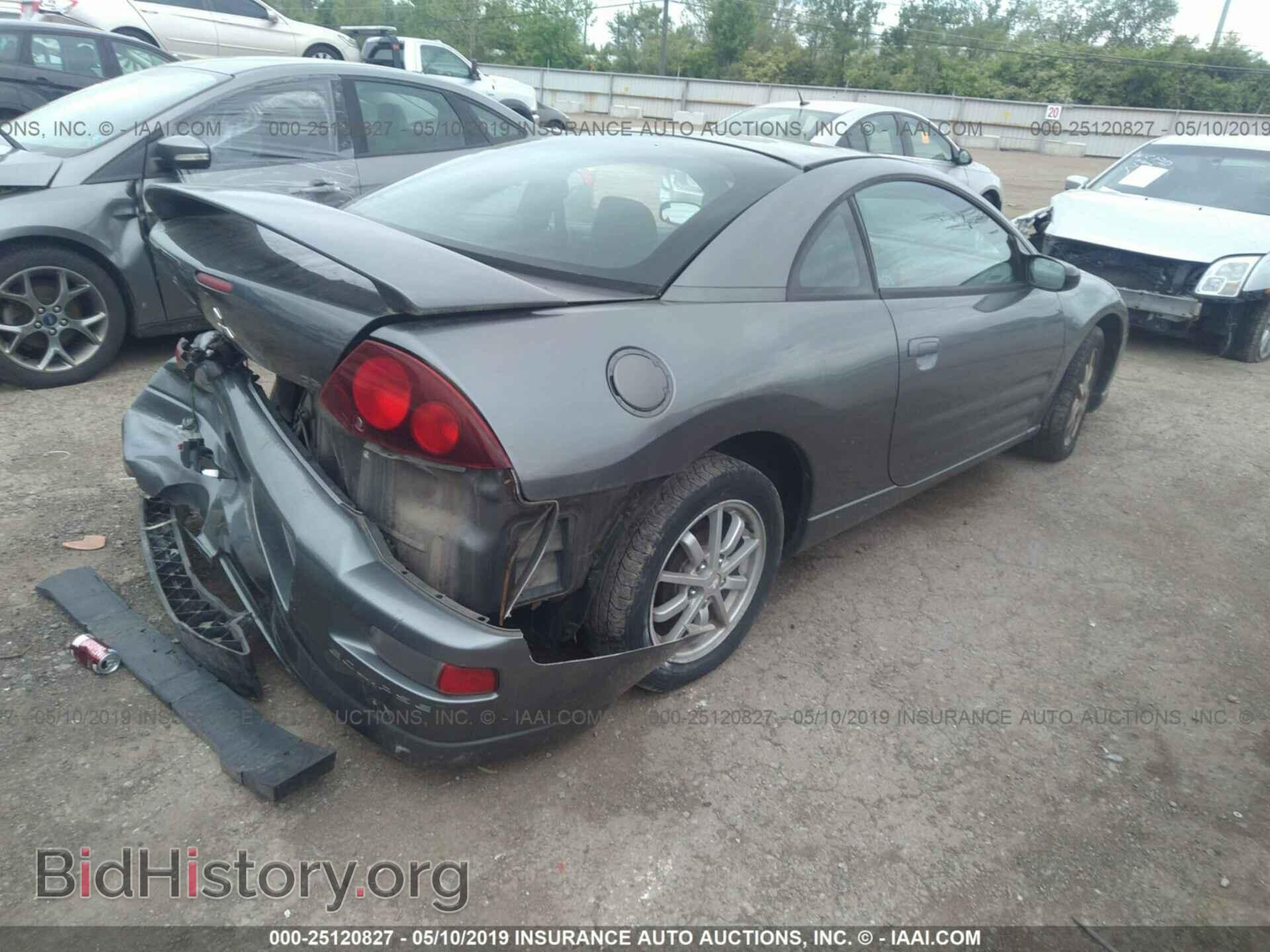 2002 MITSUBISHI ECLIPSE - VIN: 4A3AC44G92E090651 - Фото 4