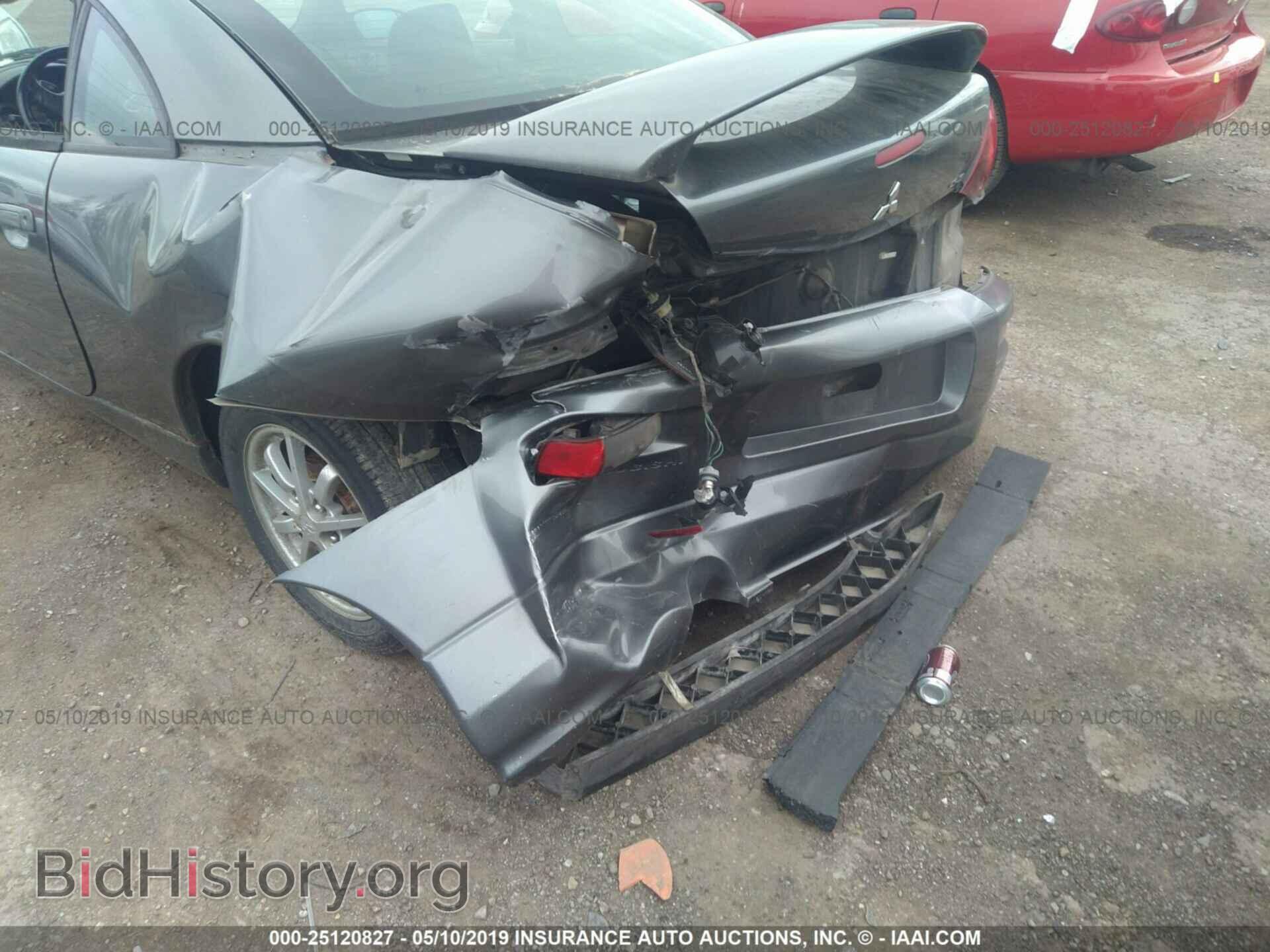 2002 MITSUBISHI ECLIPSE - VIN: 4A3AC44G92E090651 - Фото 6
