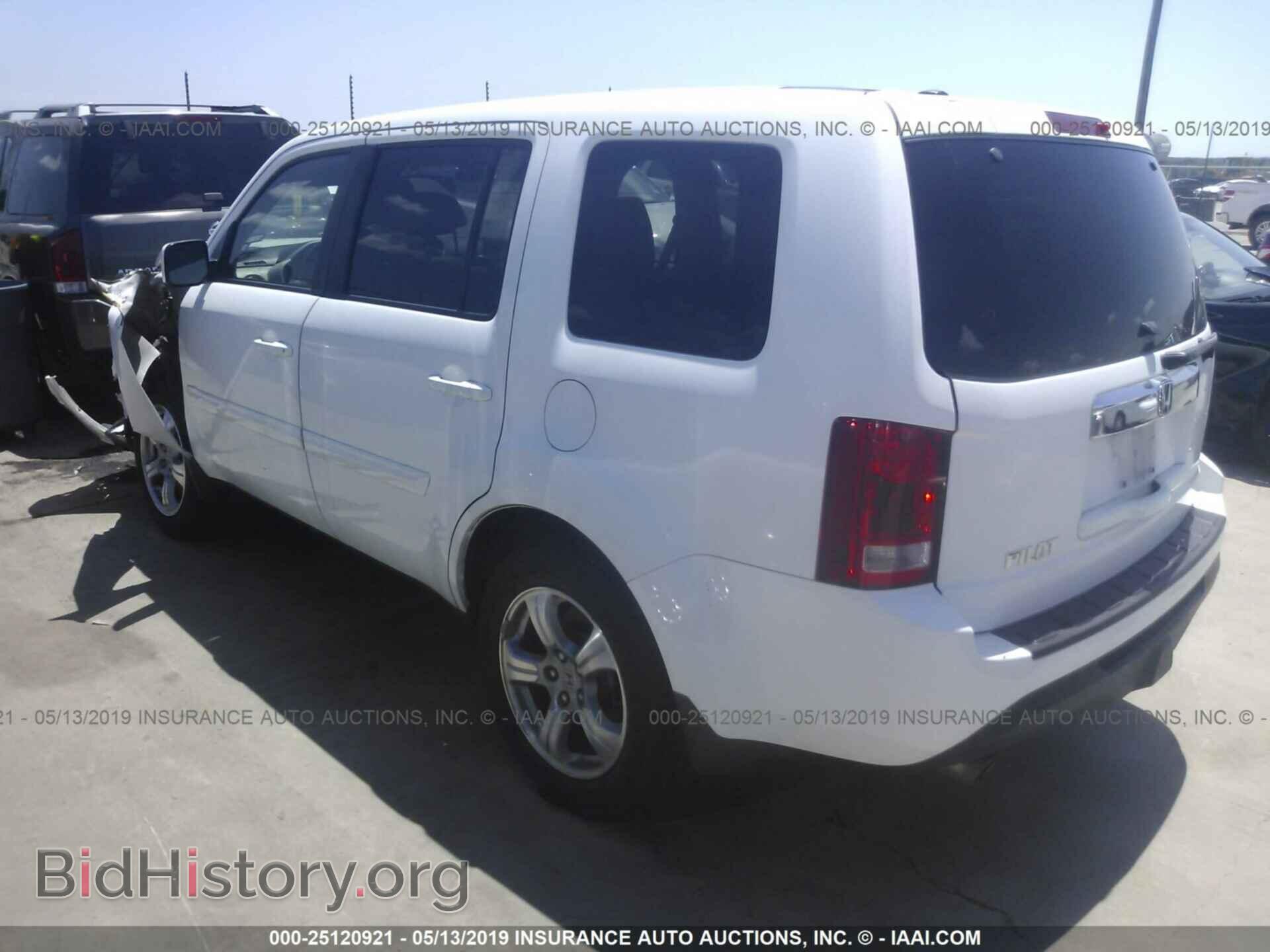 2013 HONDA PILOT - VIN: 5FNYF3H51DB030912 - Фото 3