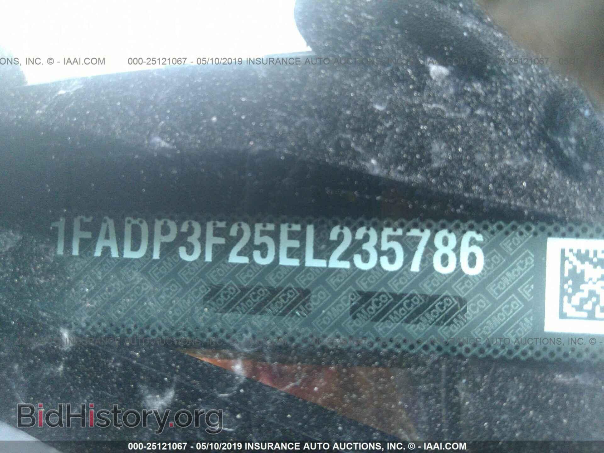 2014 FORD FOCUS - VIN: 1FADP3F25EL235786 - Фото 9