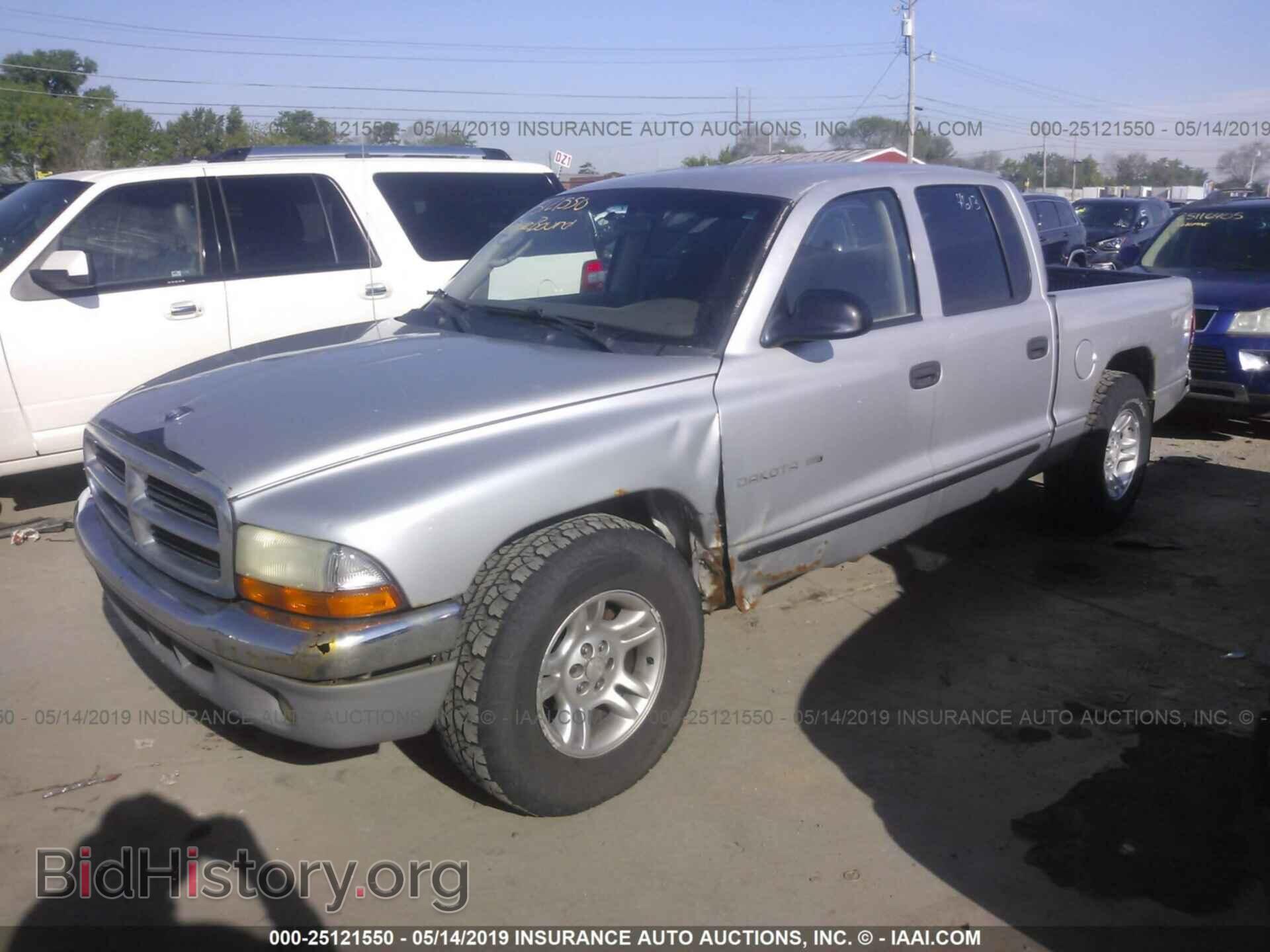 2001 DODGE DAKOTA - VIN: 1B7HL2AN01S319419 - Фото 2