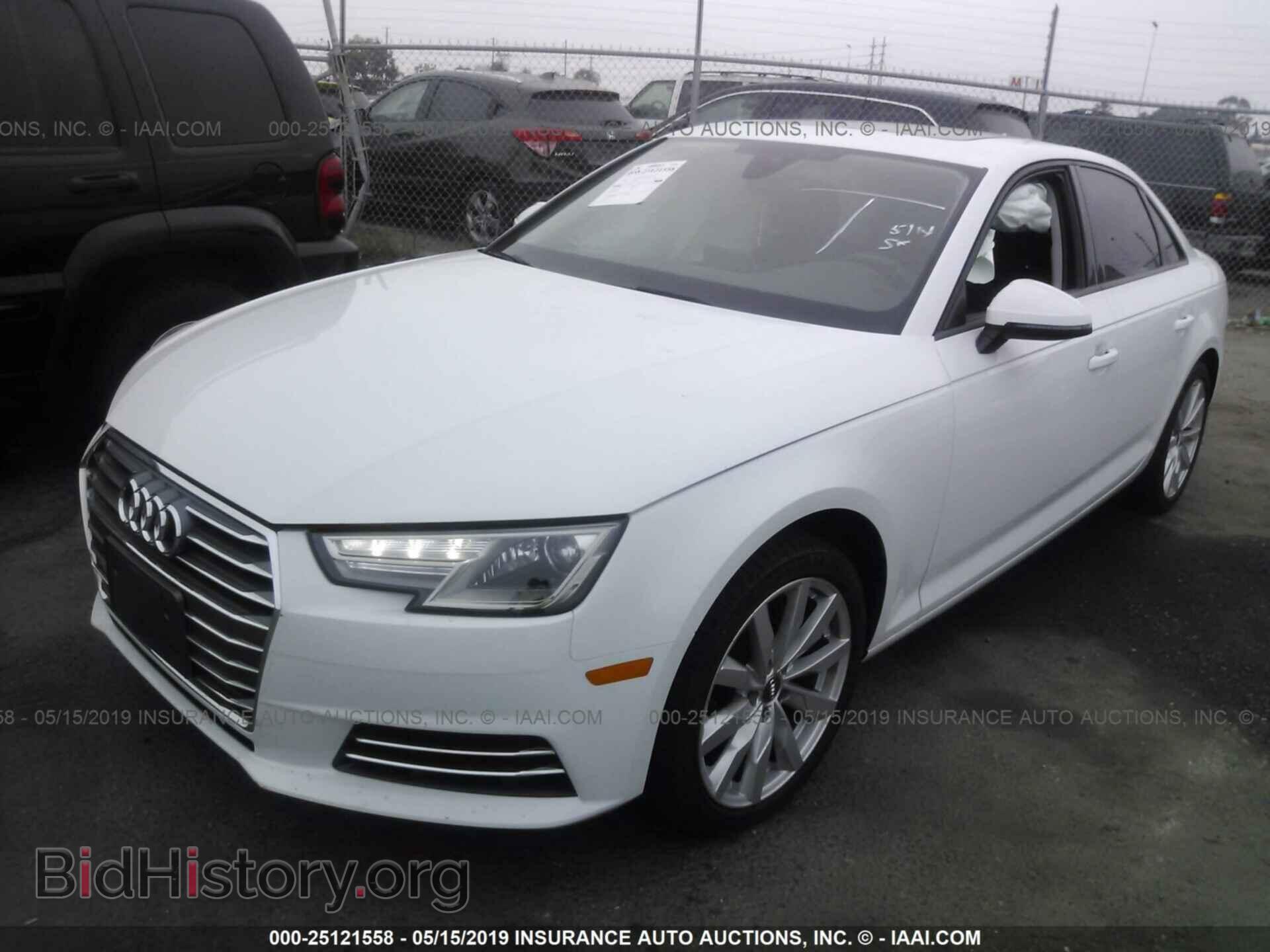 2017 AUDI A4 - VIN: WAUGMAF47HN069556 - Фото 2