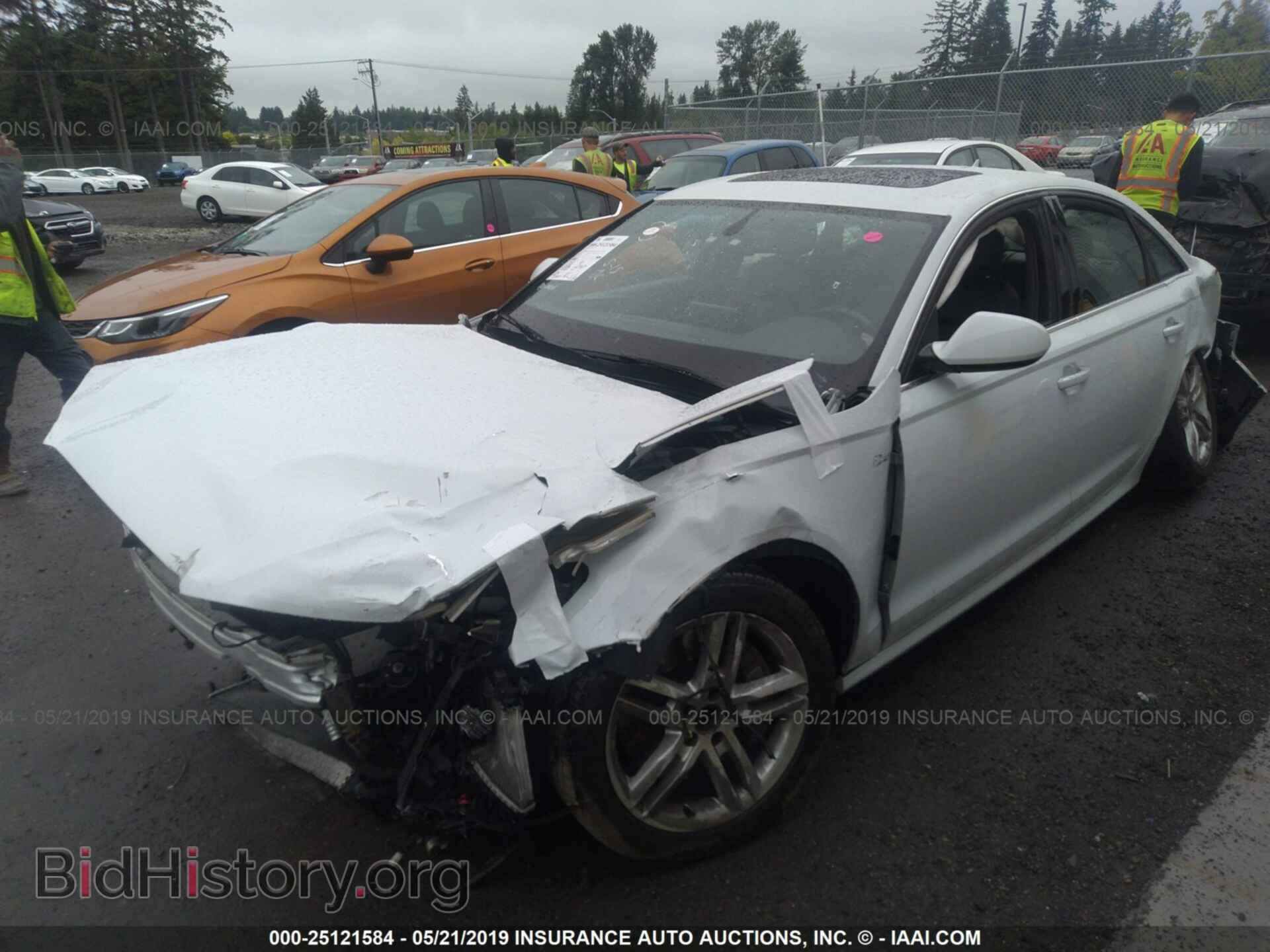 2012 AUDI A6 - VIN: WAUHGAFC3CN148668 - Фото 2