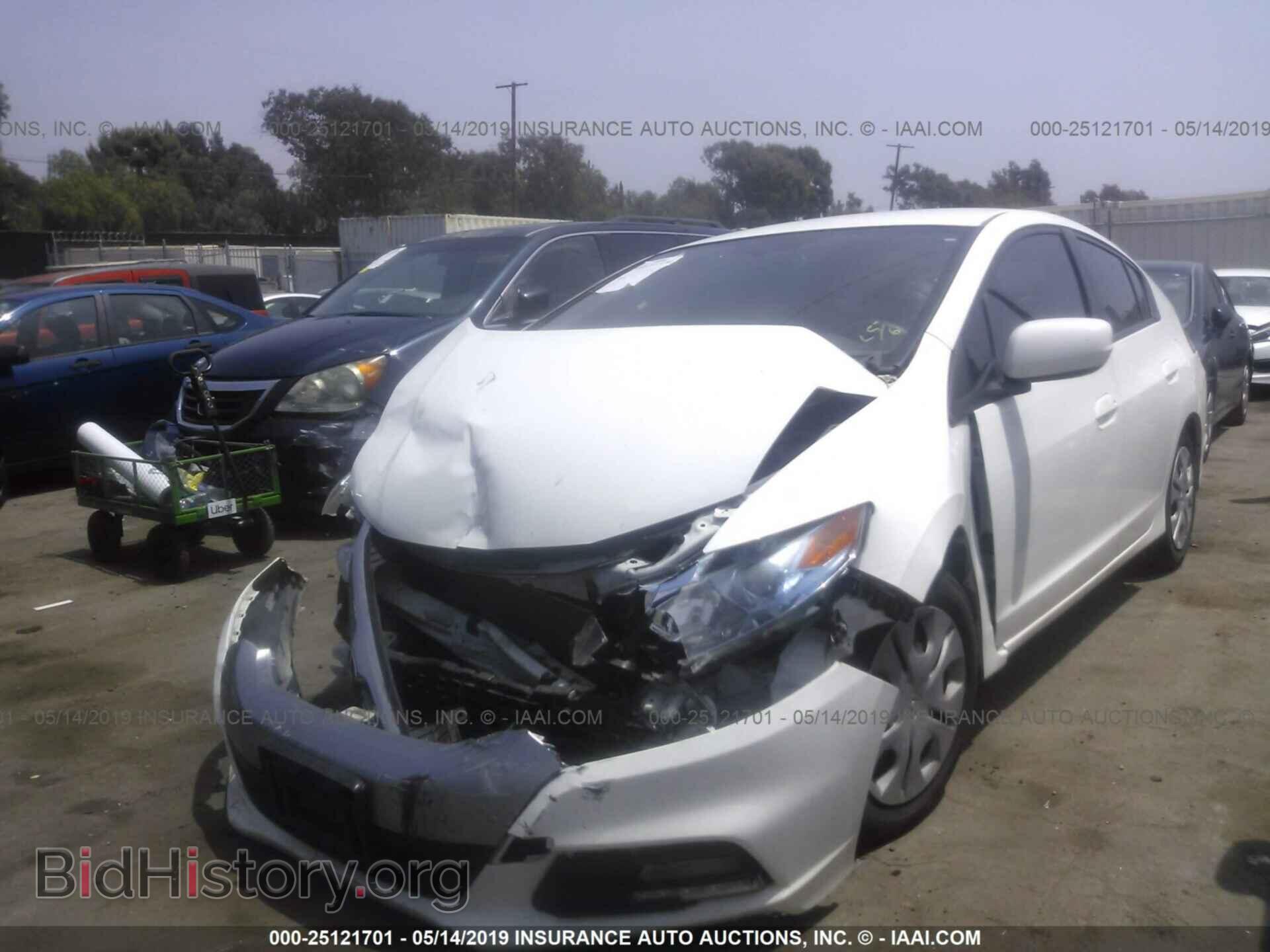 2013 HONDA INSIGHT - VIN: JHMZE2H34DS002765 - Фото 2