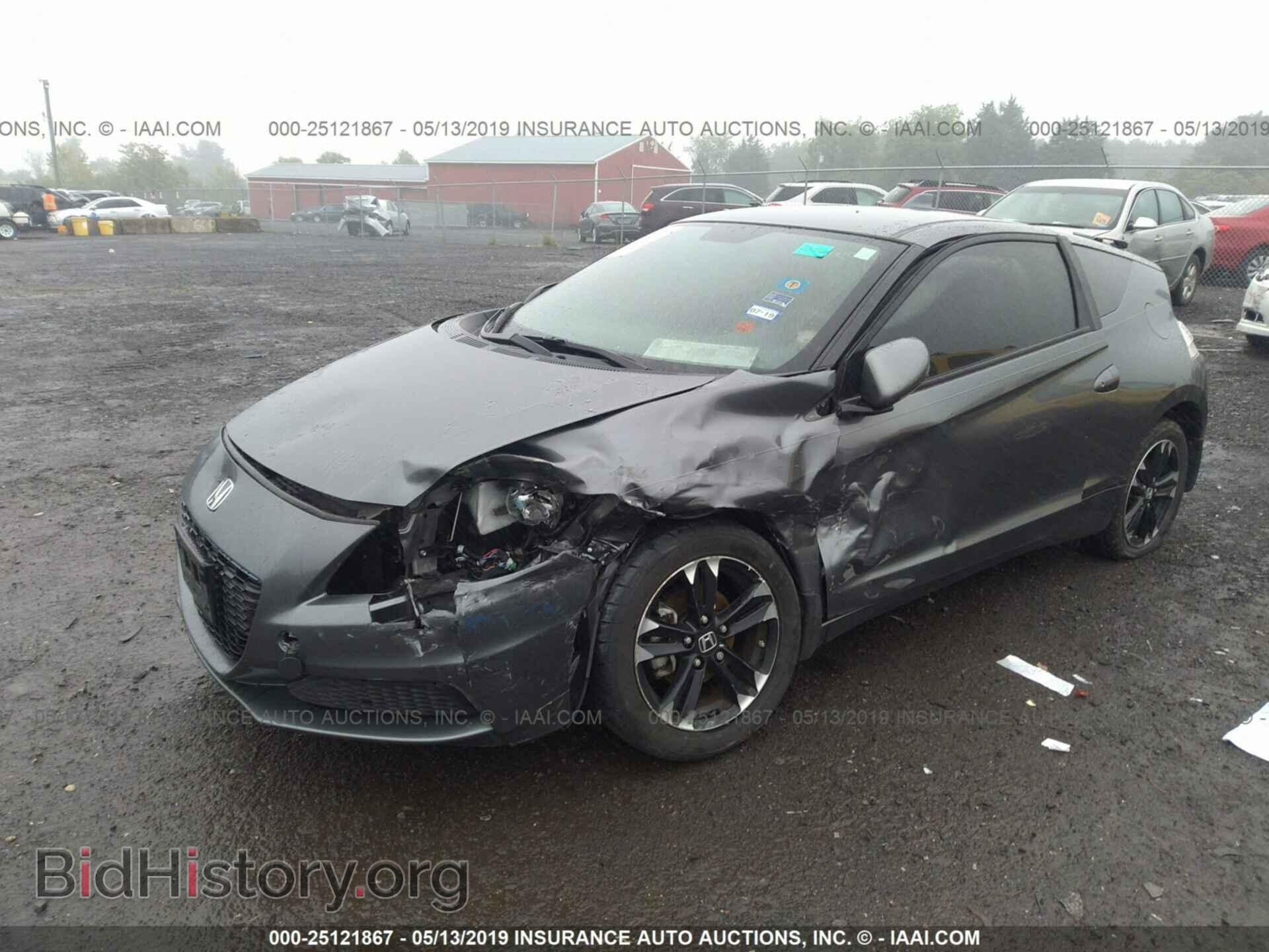 2015 HONDA CR-Z - VIN: JHMZF1D45FS002945 - Фото 2