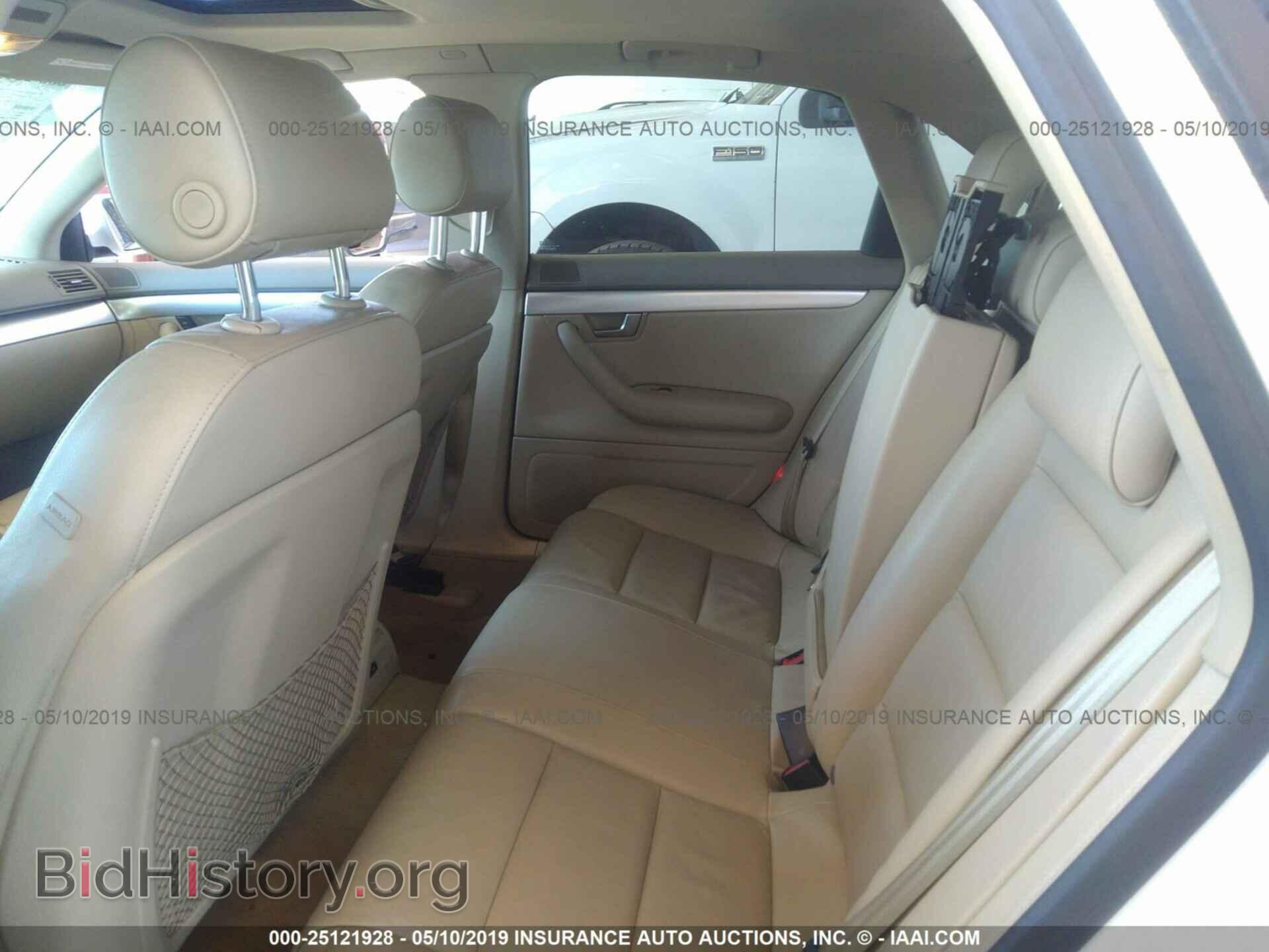 2007 AUDI A4 - VIN: WAUAF78E97A054541 - Фото 8