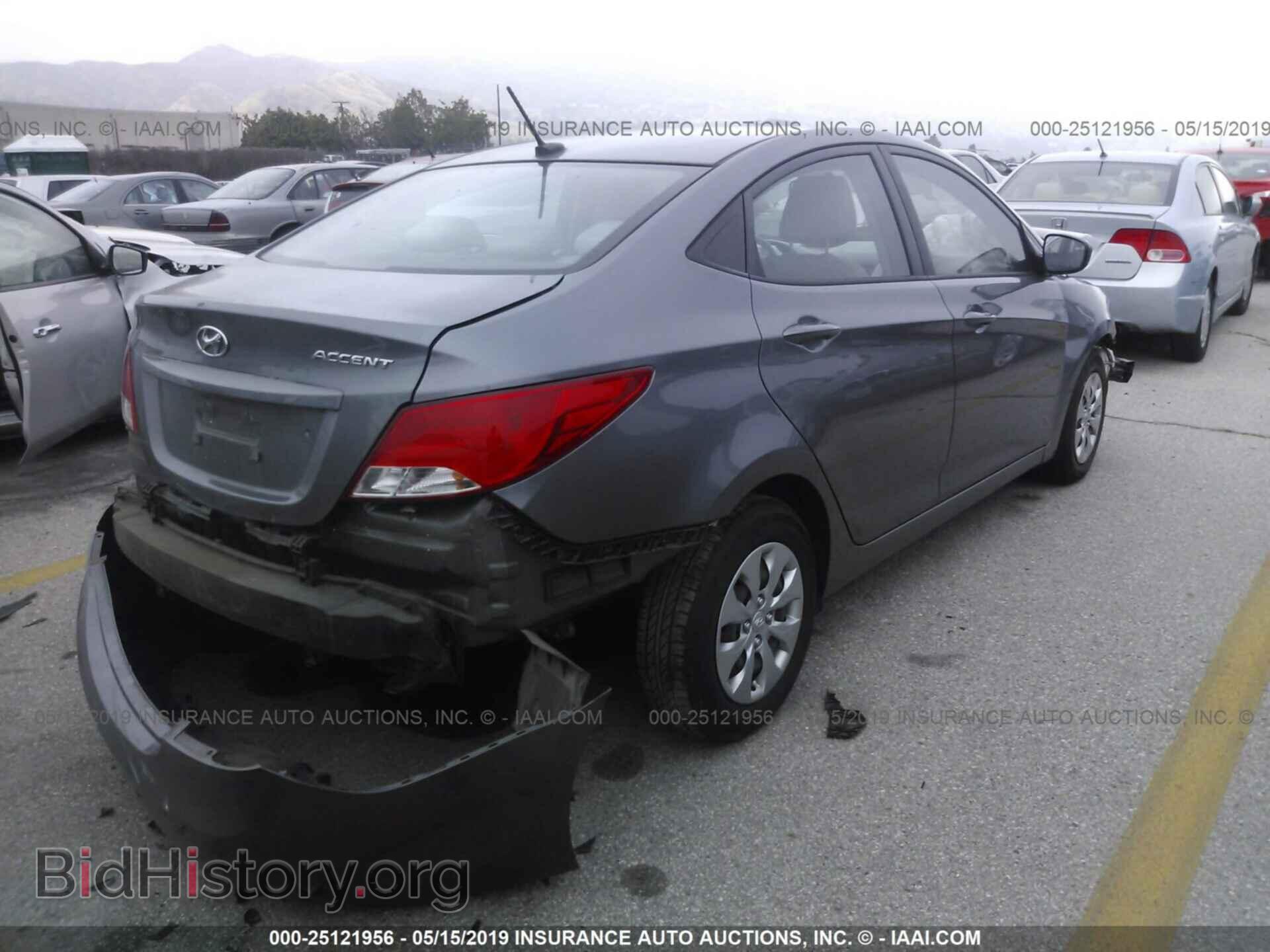 2015 HYUNDAI ACCENT - VIN: KMHCT4AE1FU888003 - Фото 4