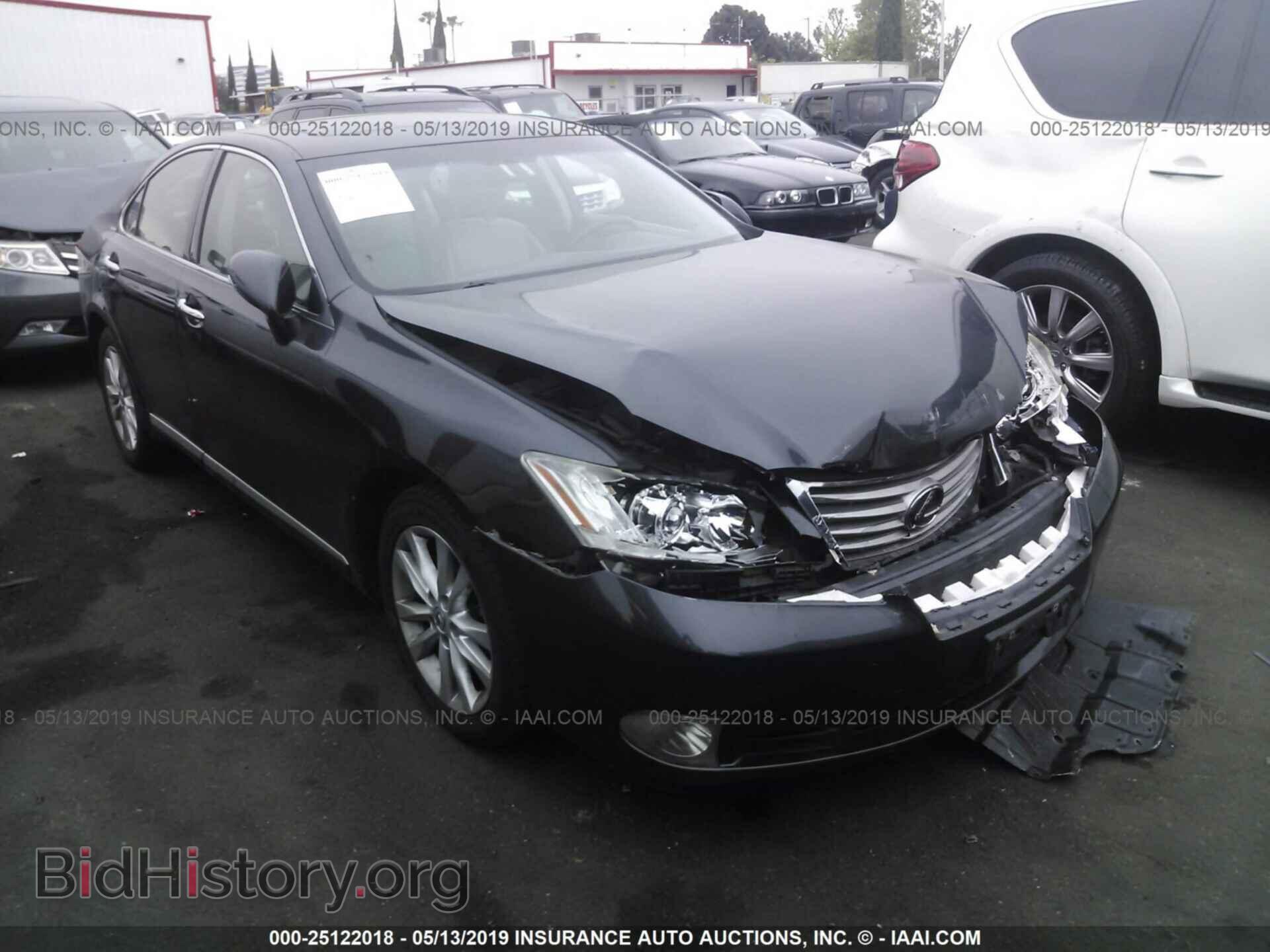 Photo JTHBK1EG5B2419207 - LEXUS ES 2011
