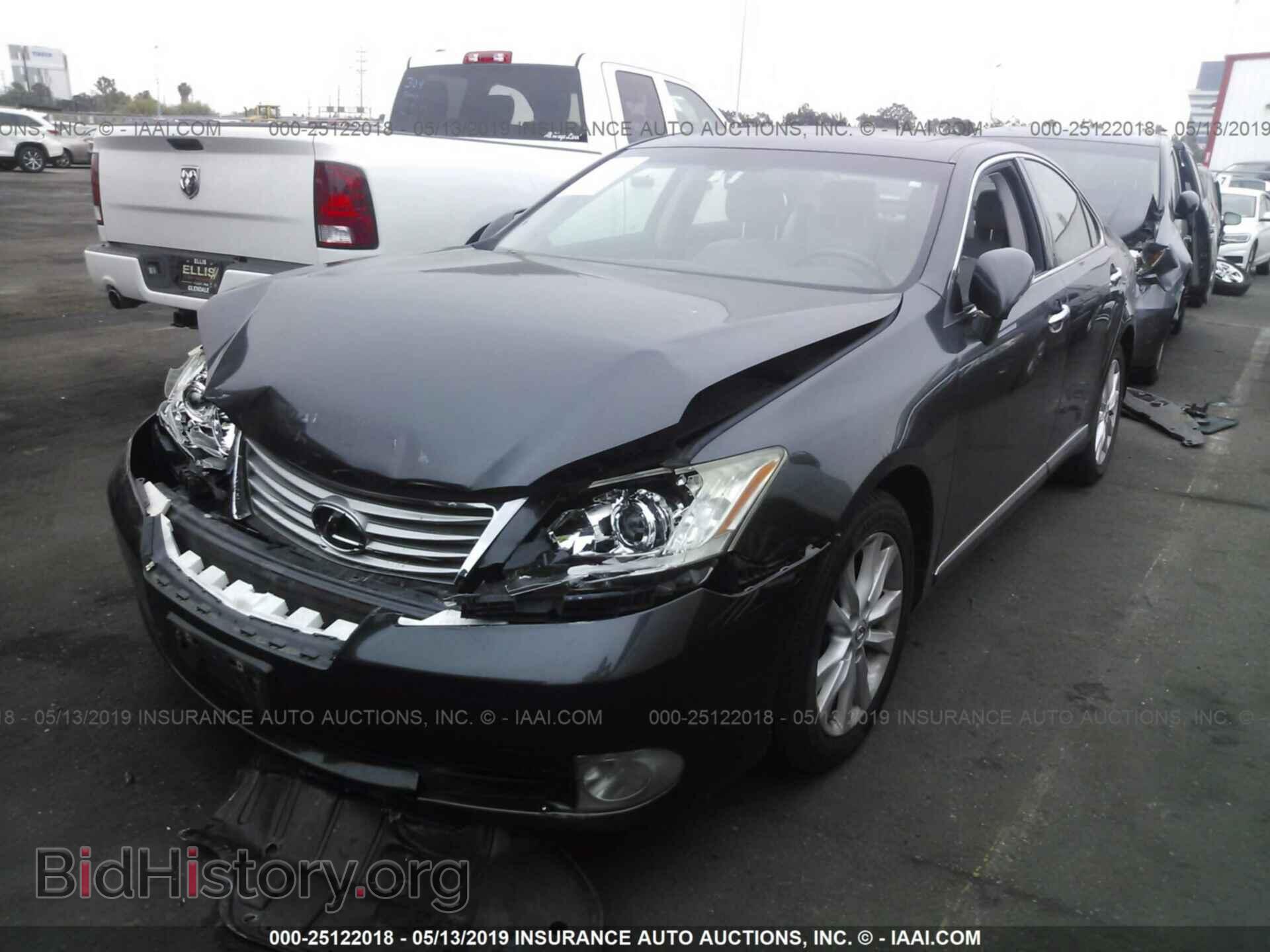 2011 LEXUS ES - VIN: JTHBK1EG5B2419207 - Фото 2