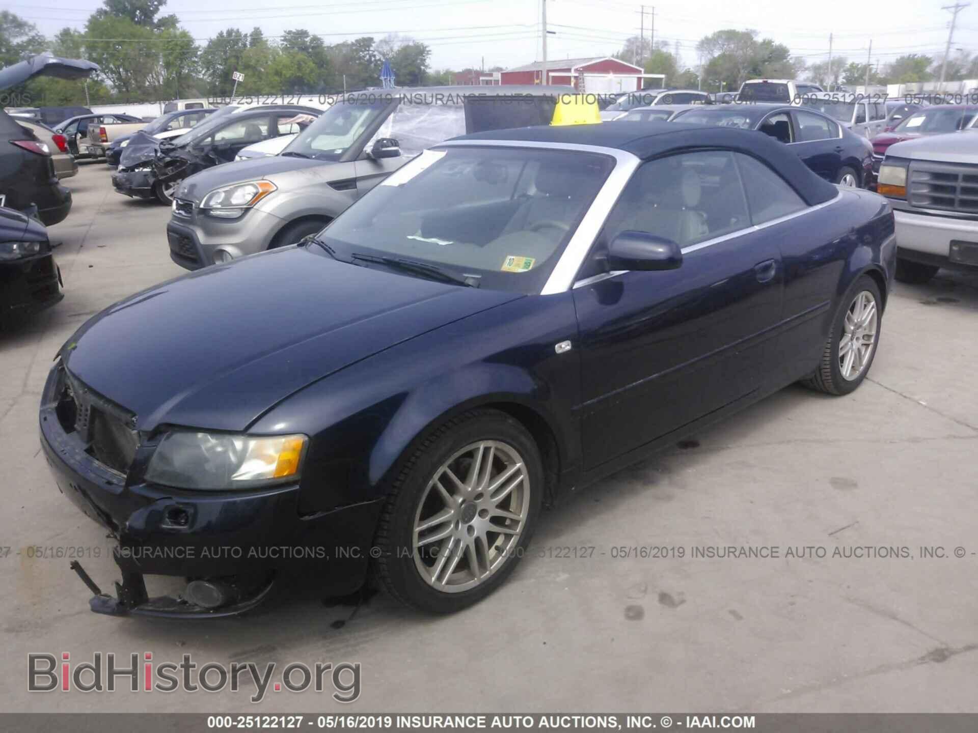 2005 AUDI A4 - VIN: WAUDT48H55K006900 - Фото 2