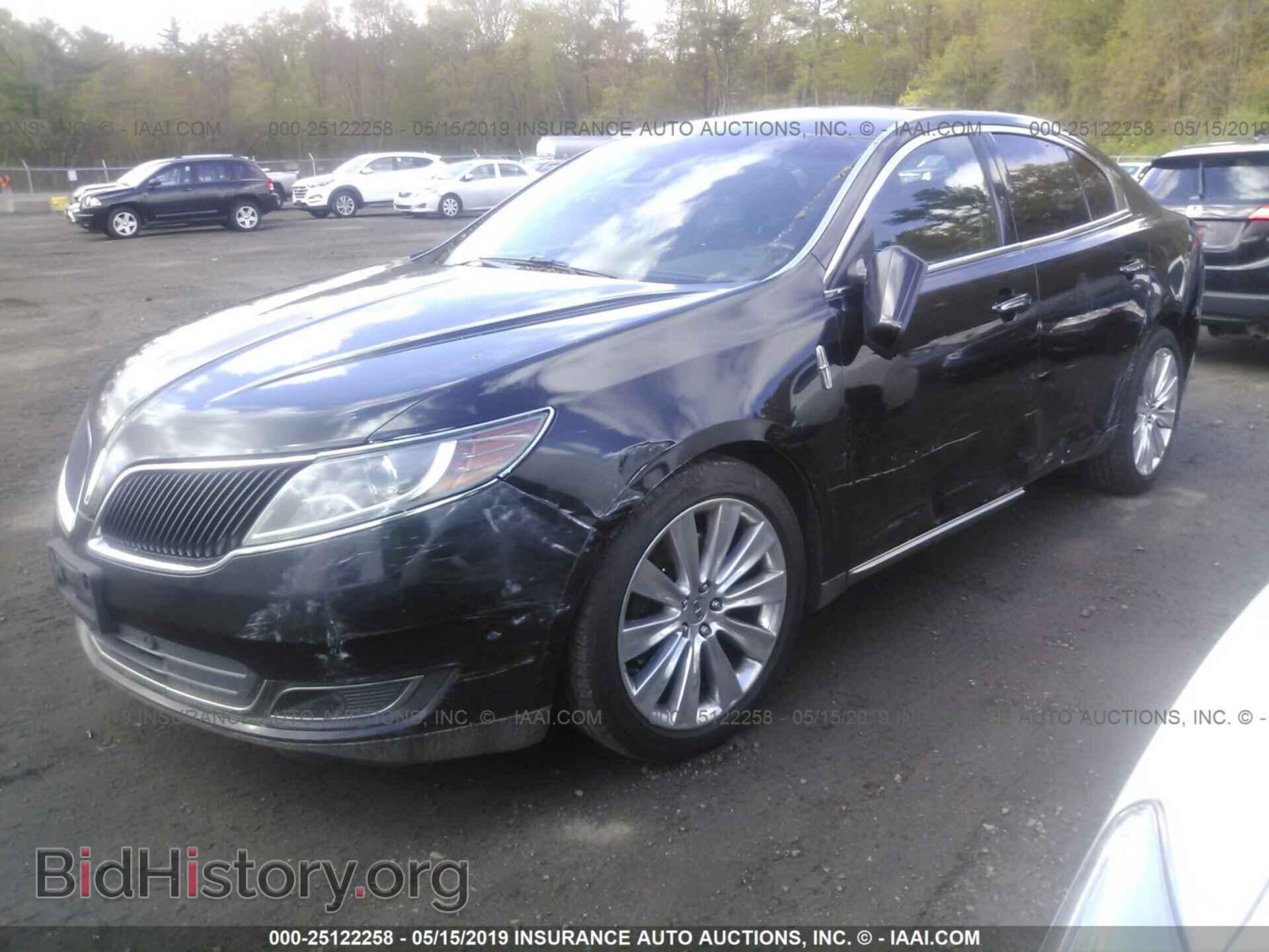 2013 LINCOLN MKS - VIN: 1LNHL9FT4DG608502 - Фото 2