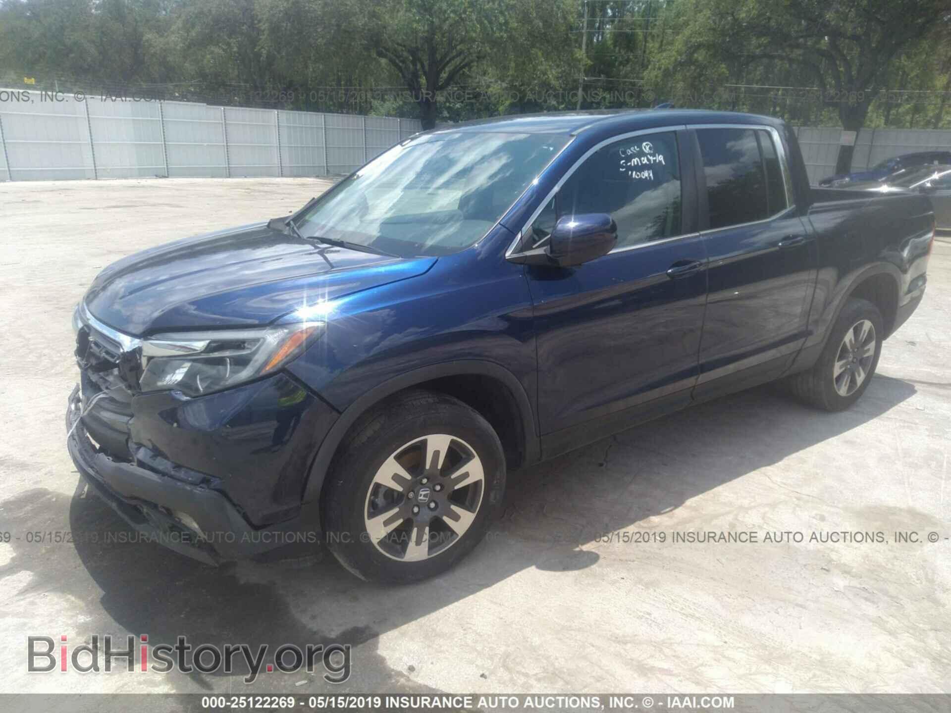 2017 HONDA RIDGELINE - VIN: 5FPYK3F53HB008468 - Фото 2