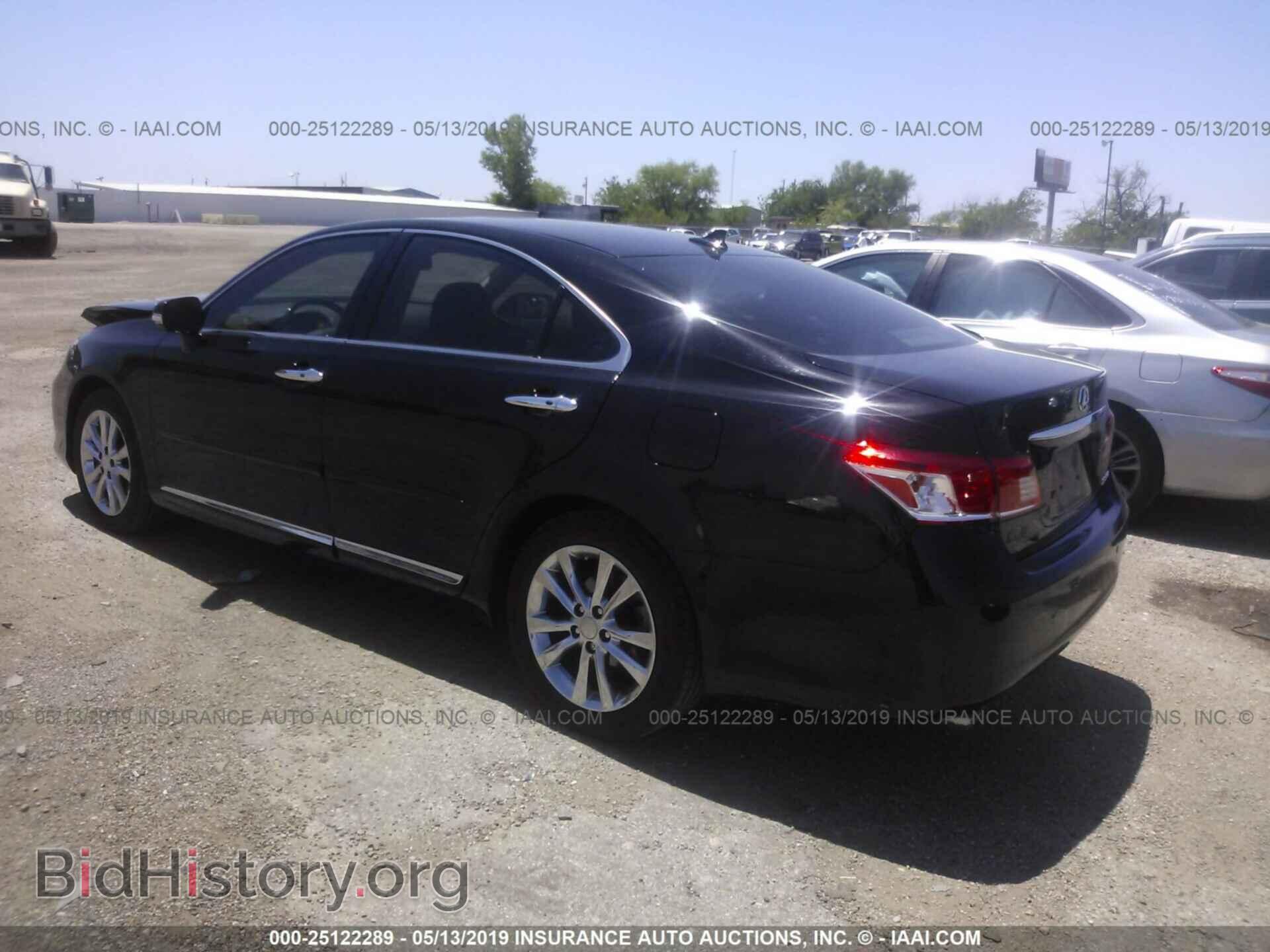2011 LEXUS ES - VIN: JTHBK1EG0B2416599 - Фото 3