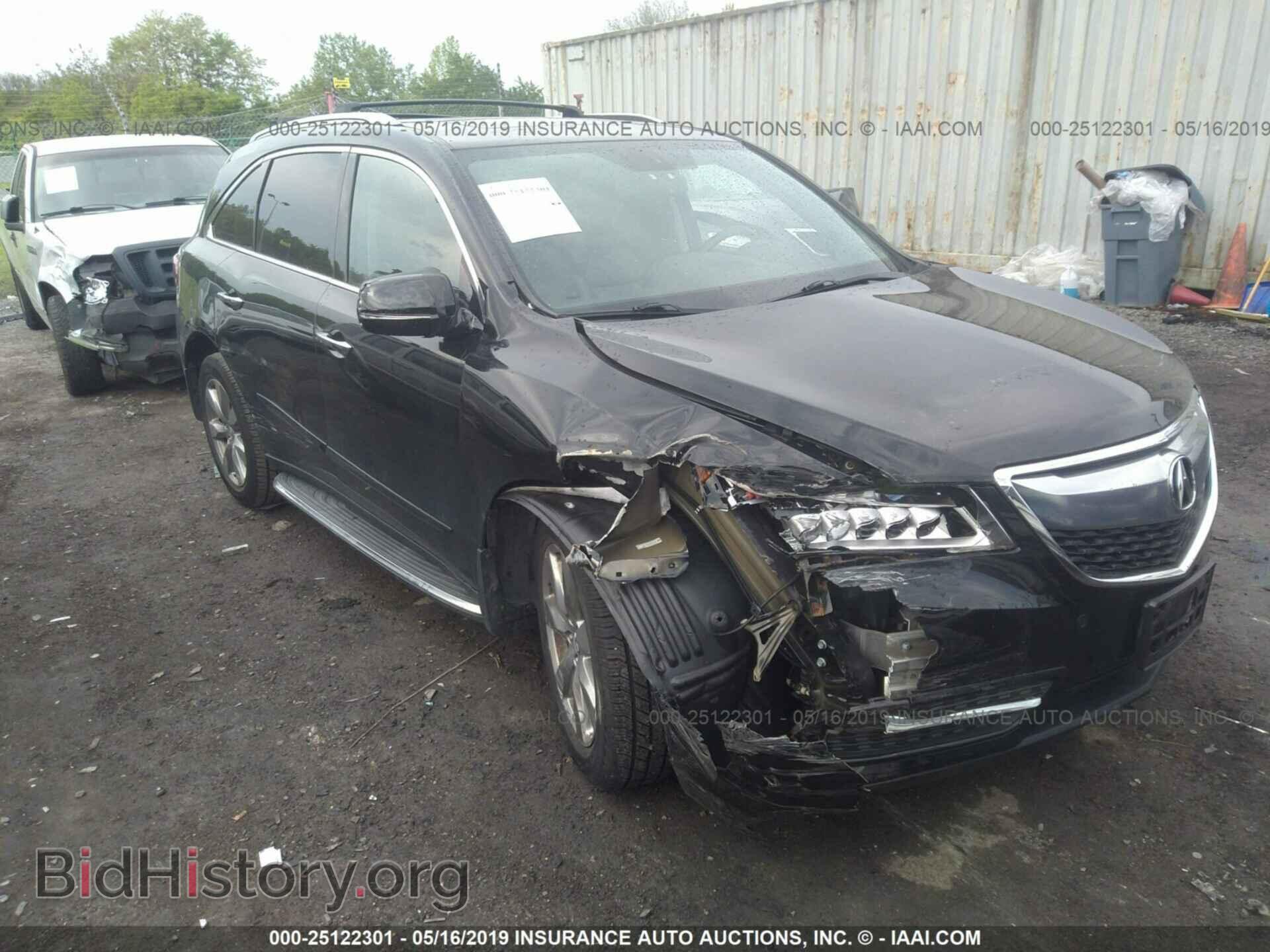 Фотография 5FRYD4H82EB017575 - ACURA MDX 2014