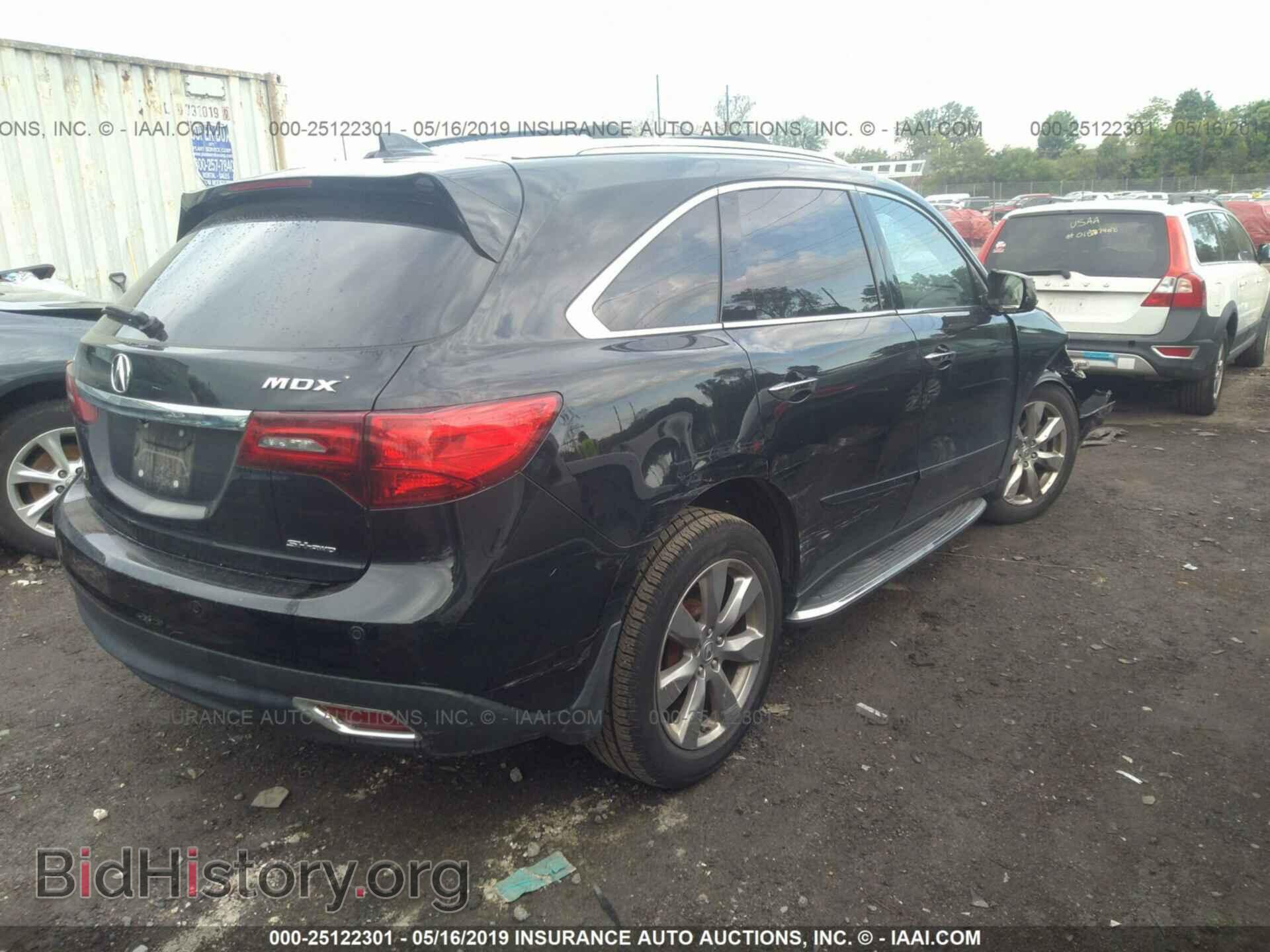 2014 ACURA MDX - VIN: 5FRYD4H82EB017575 - Фото 4