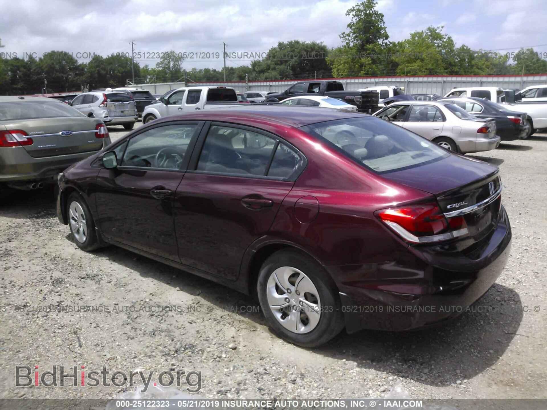 2013 HONDA CIVIC - VIN: 2HGFB2F5XDH576362 - Фото 3
