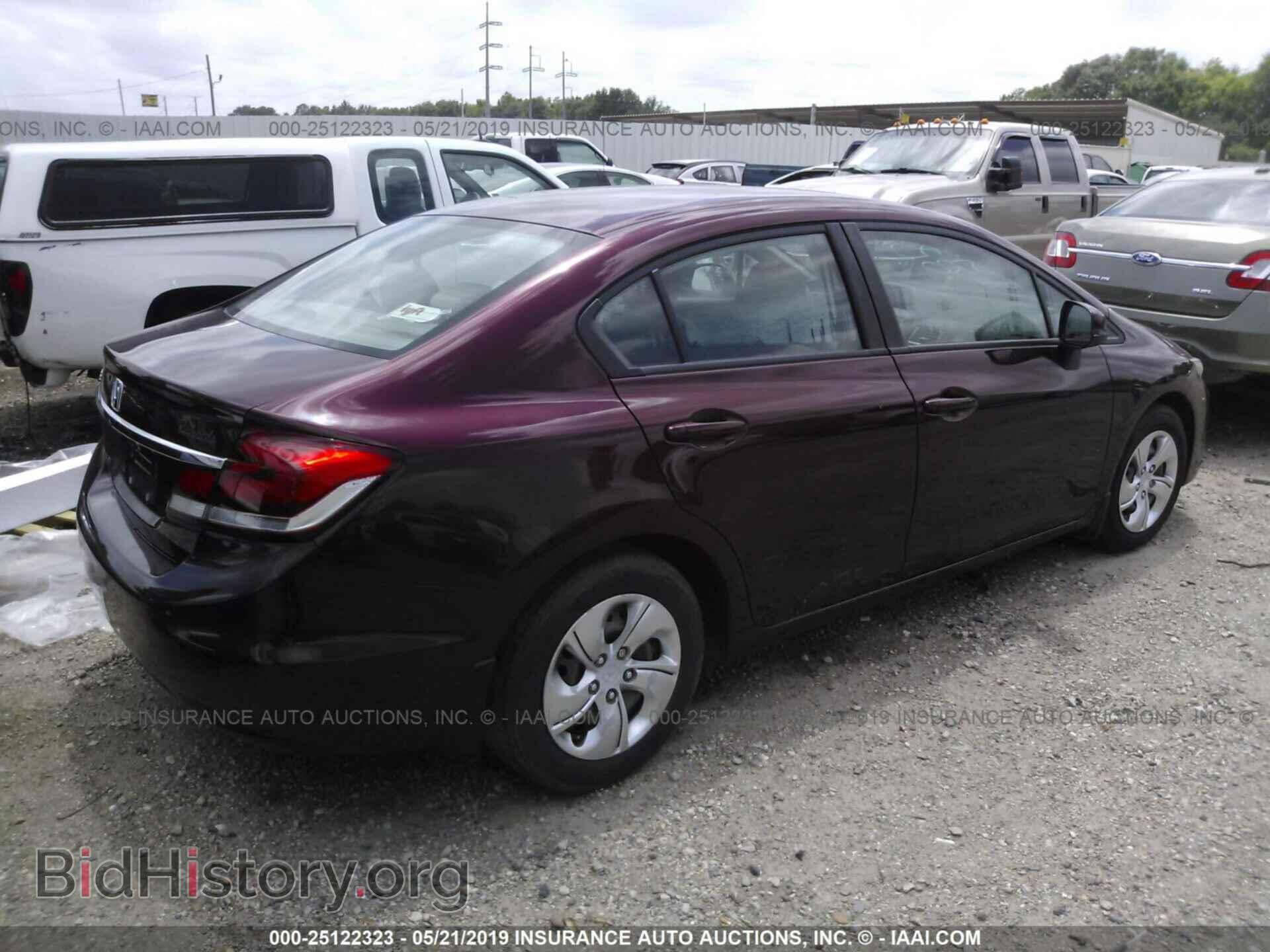 2013 HONDA CIVIC - VIN: 2HGFB2F5XDH576362 - Фото 4