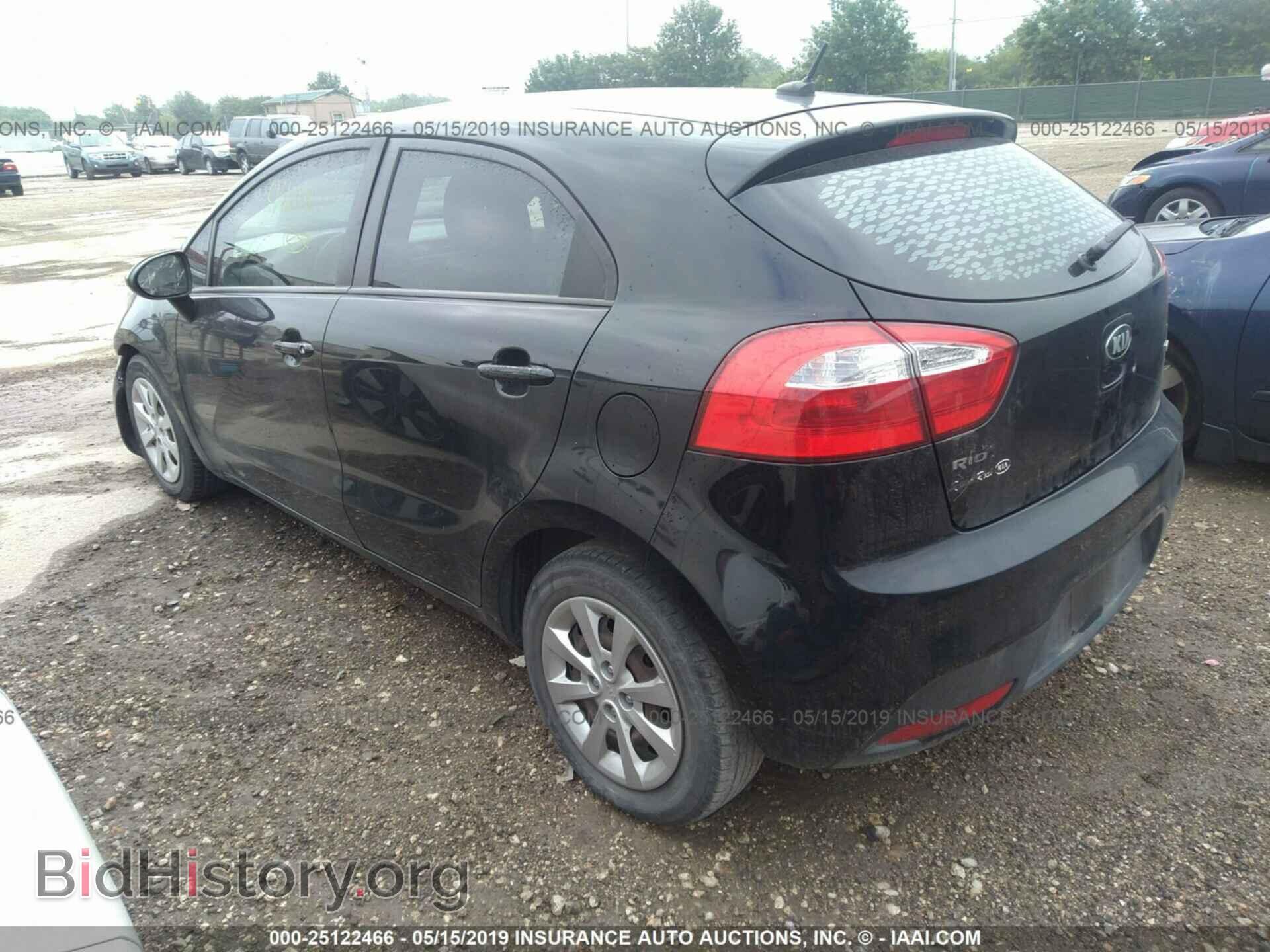 2015 KIA RIO - VIN: KNADM5A30F6440587 - Фото 3