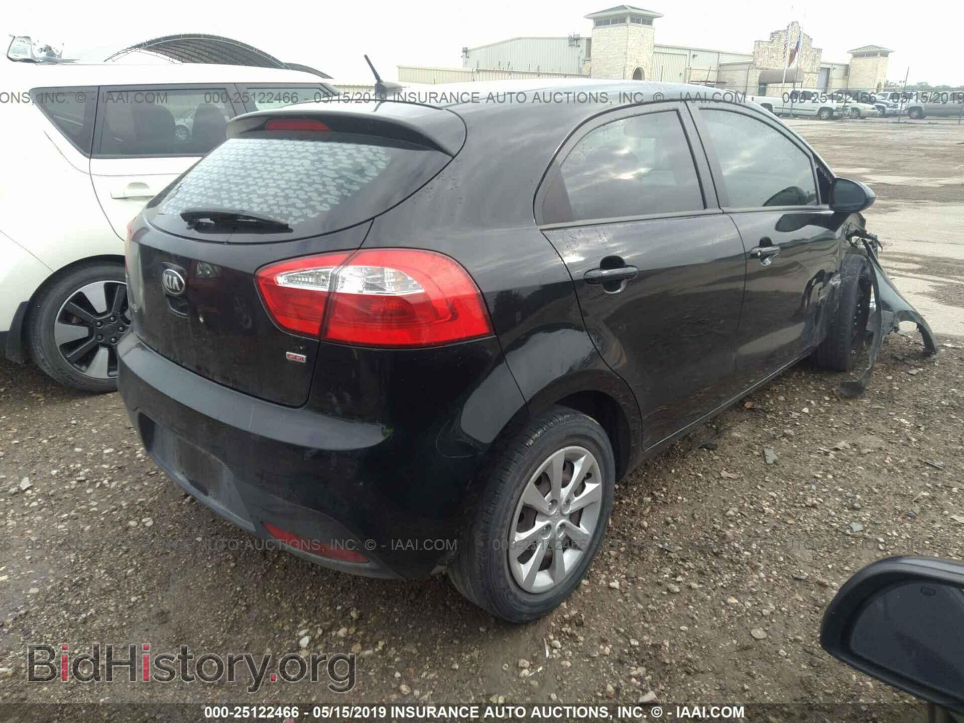 2015 KIA RIO - VIN: KNADM5A30F6440587 - Фото 4