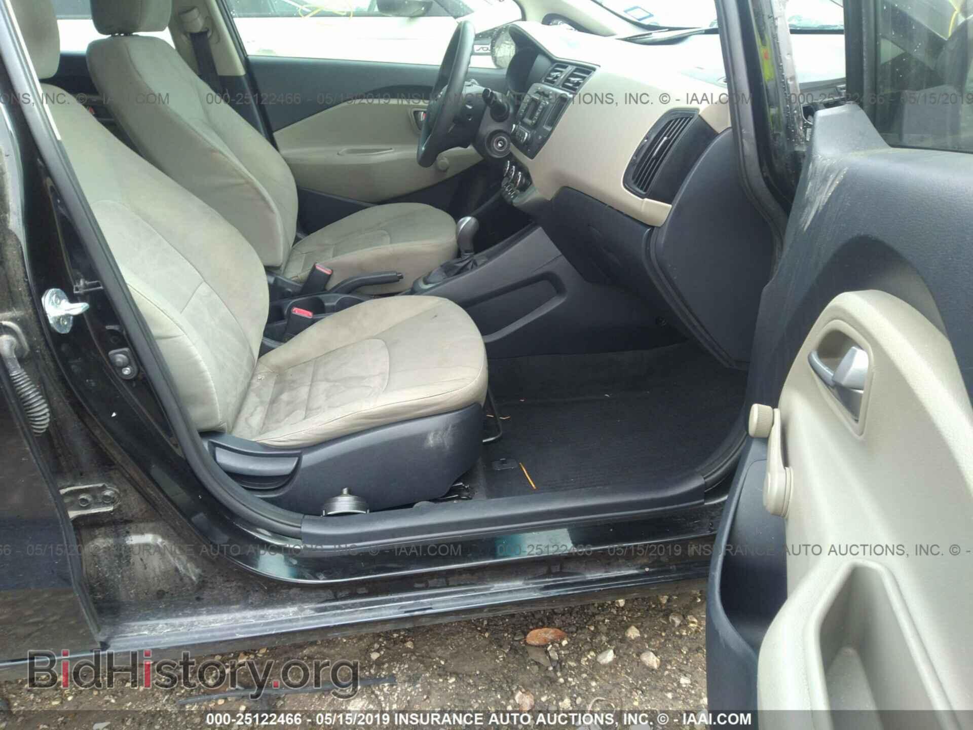 2015 KIA RIO - VIN: KNADM5A30F6440587 - Фото 5