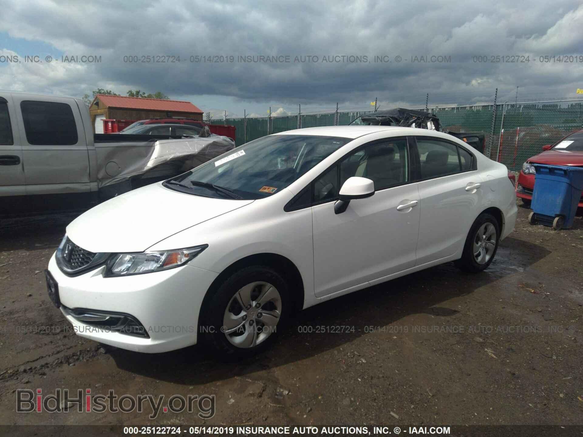 2013 HONDA CIVIC - VIN: 2HGFB2F54DH550047 - Фото 2