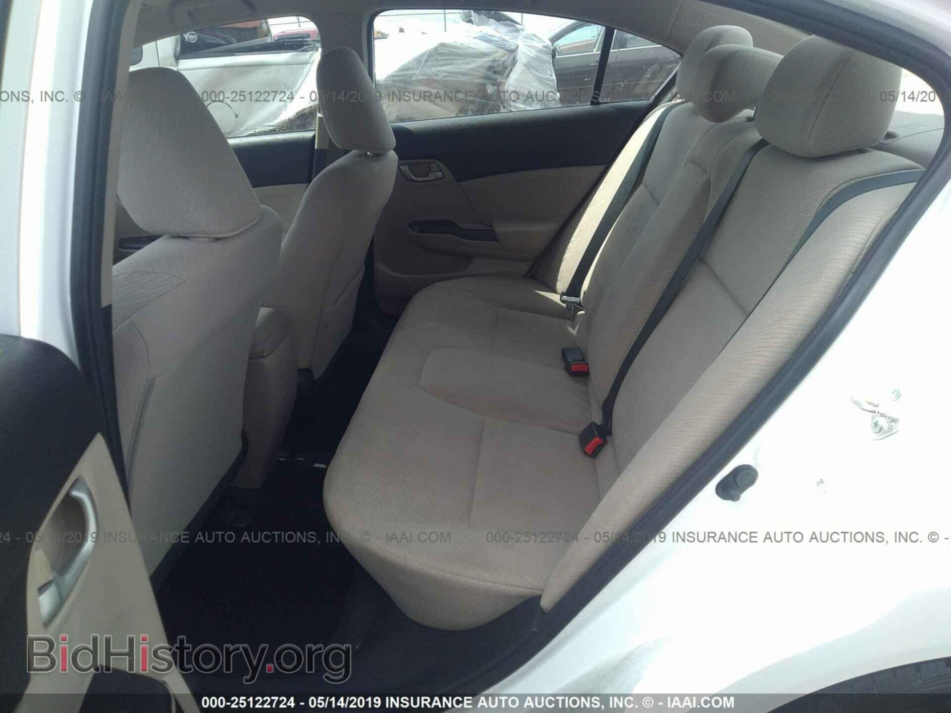 2013 HONDA CIVIC - VIN: 2HGFB2F54DH550047 - Фото 8