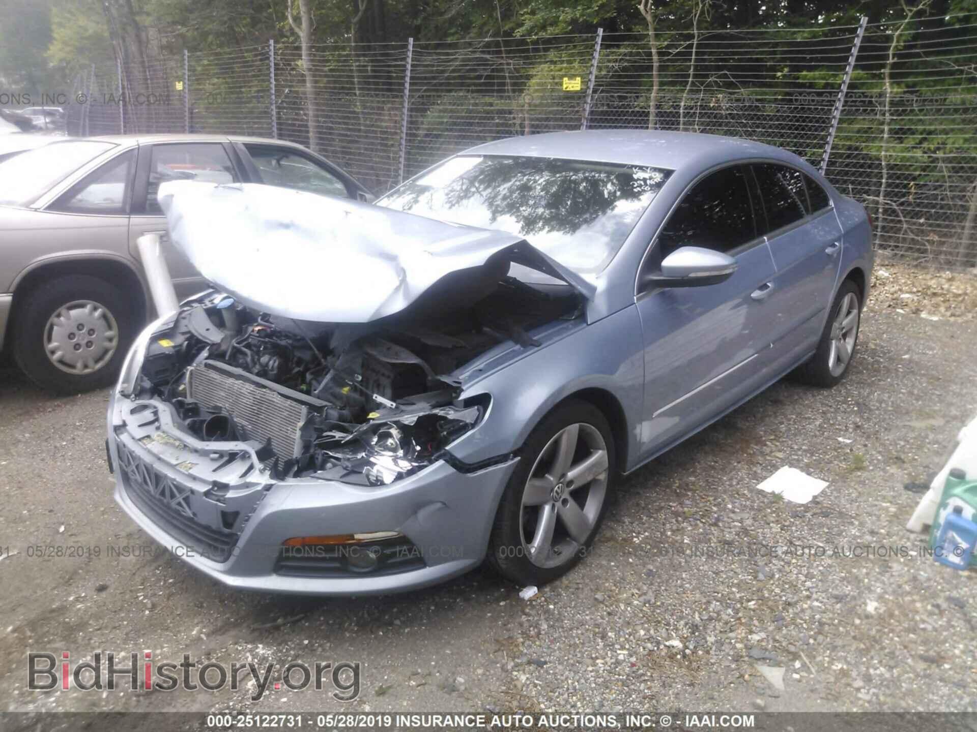 2012 VOLKSWAGEN CC - VIN: WVWHN7AN7CE510506 - Фото 2