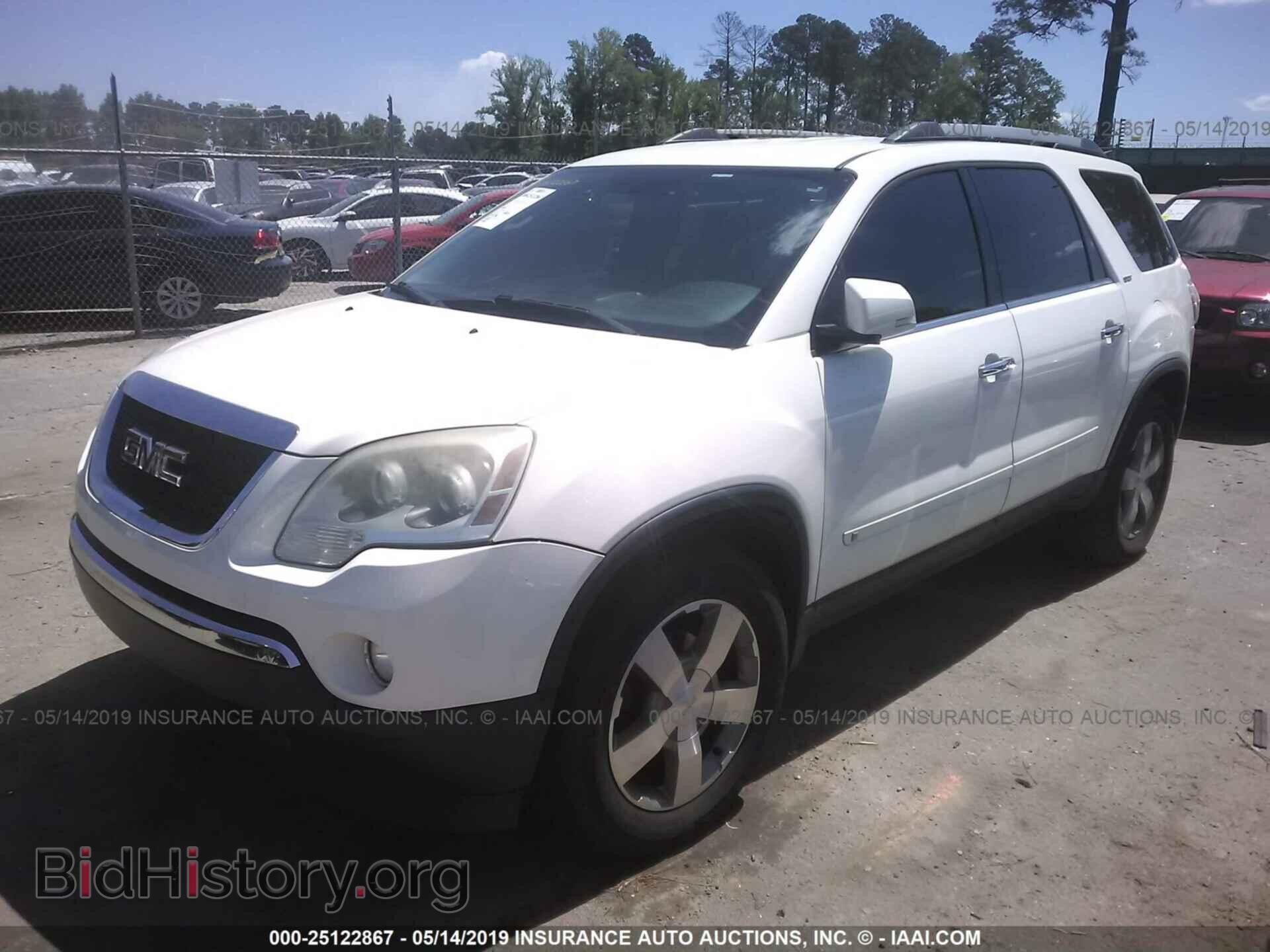 2010 GMC ACADIA - VIN: 1GKLRMED4AJ146603 - Фото 2