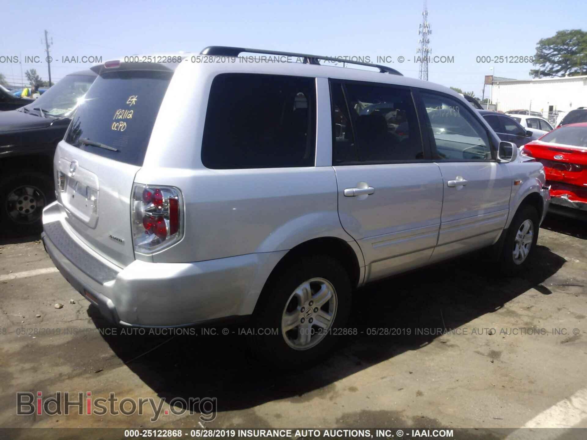 2008 HONDA PILOT - VIN: 5FNYF182X8B003613 - Фото 4