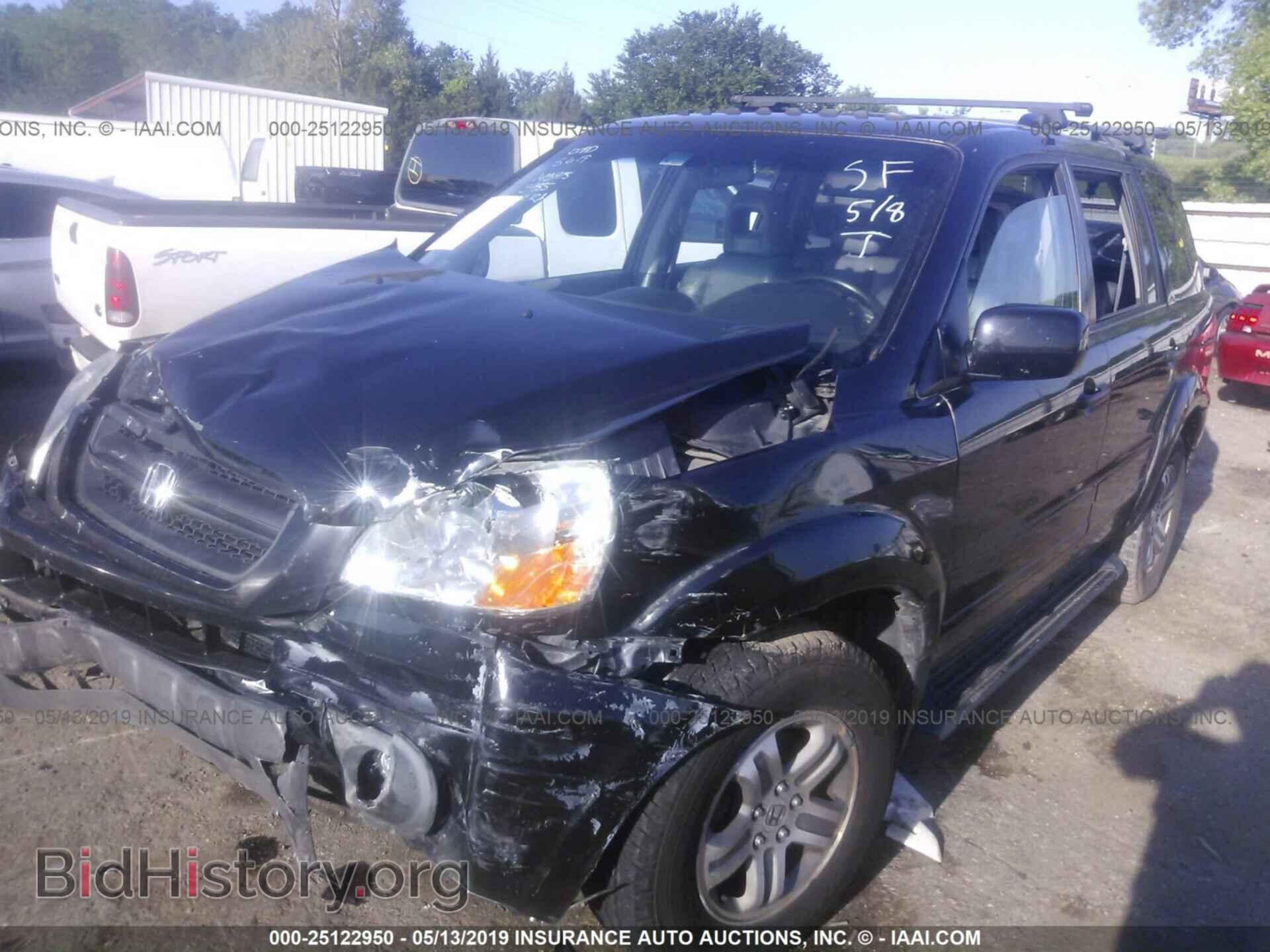 2005 HONDA PILOT - VIN: 2HKYF18575H523985 - Фото 2