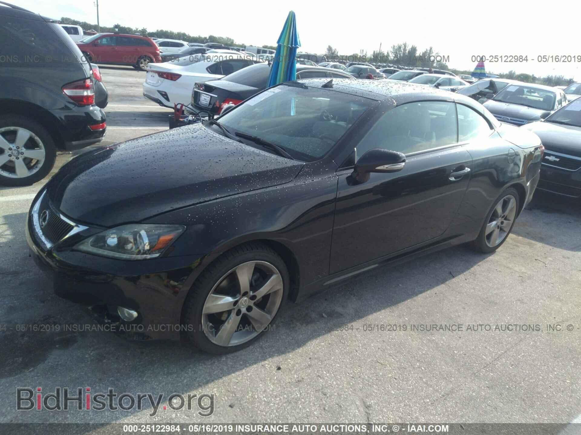 2011 LEXUS IS - VIN: JTHFF2C26B2521098 - Фото 2