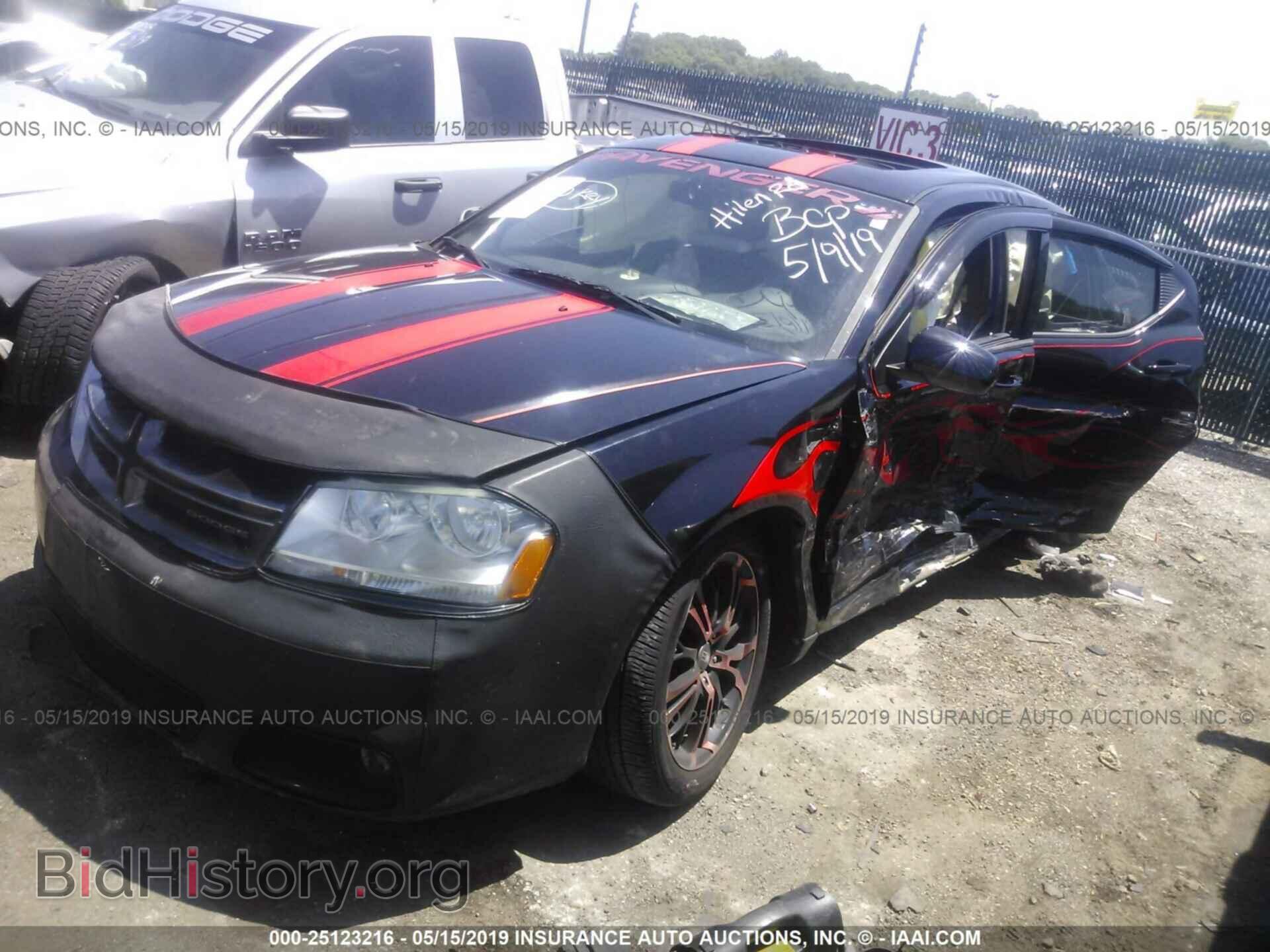 2011 DODGE AVENGER - VIN: 1B3BD1FG4BN573644 - Фото 2