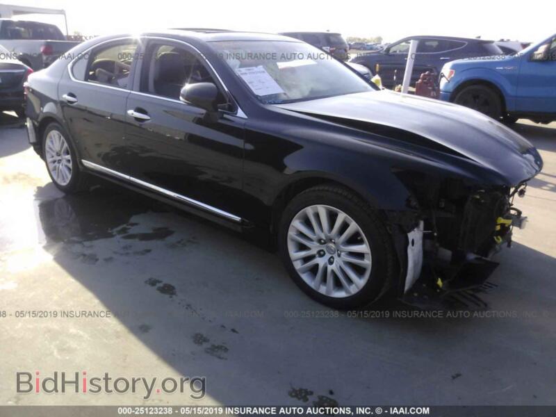 2013 Lexus LS (VIN JTHBL5EFXD5123130) — photo 1 of 10, IAAI, damage: front & rear