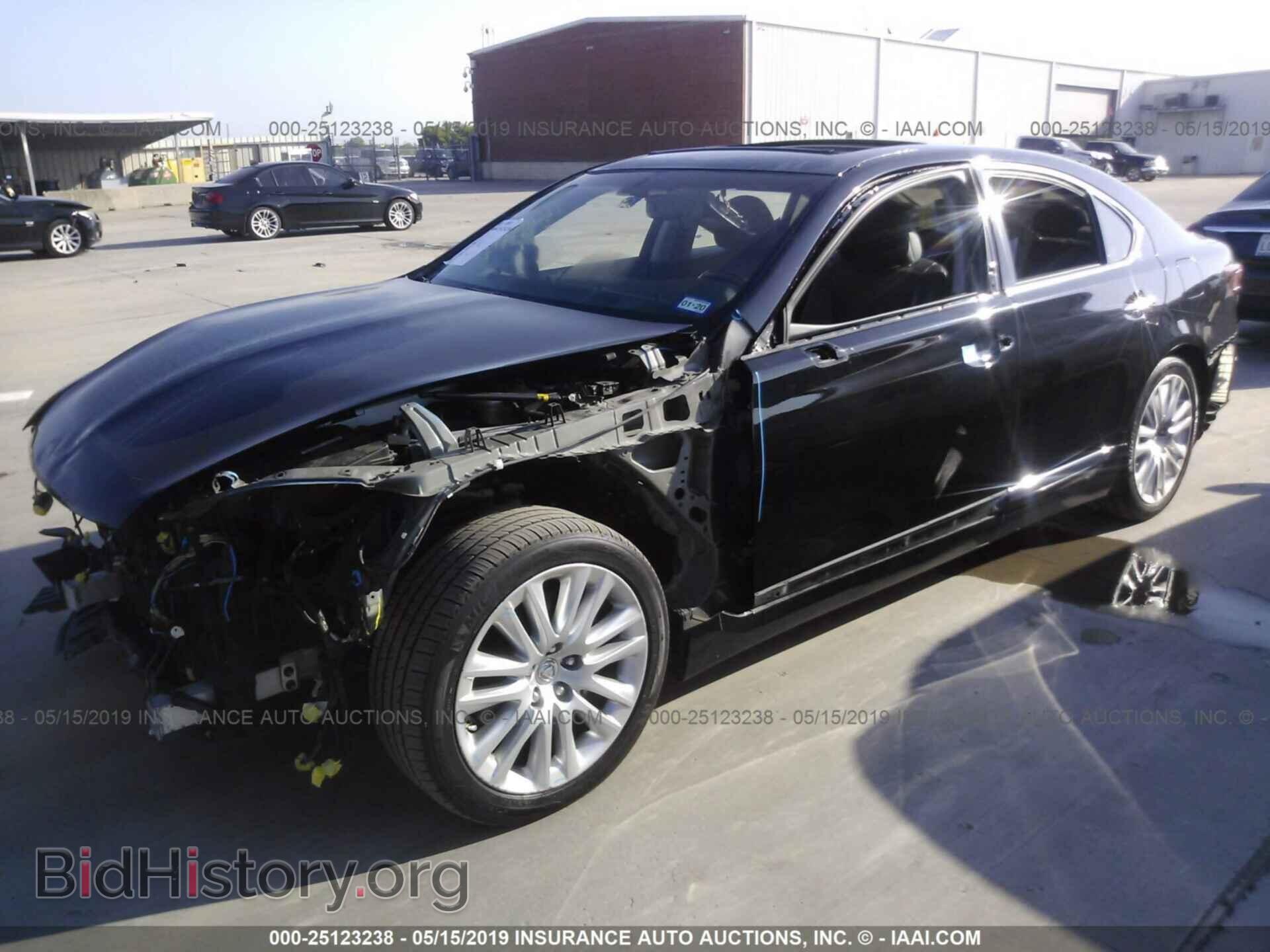 2013 LEXUS LS - VIN: JTHBL5EFXD5123130 - Фото 2