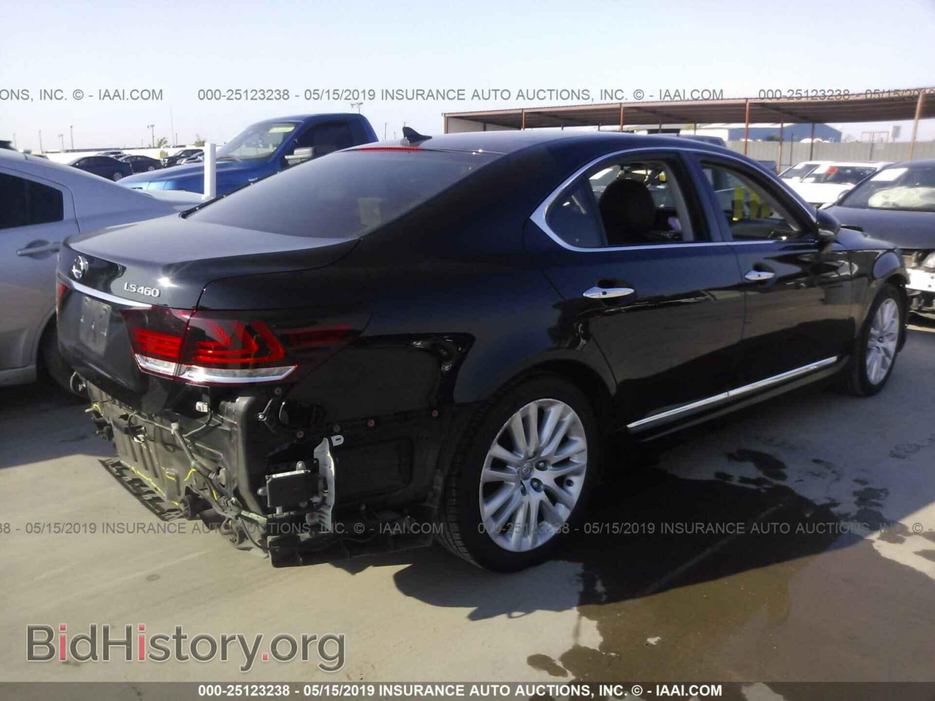 2013 LEXUS LS - VIN: JTHBL5EFXD5123130 - Фото 4