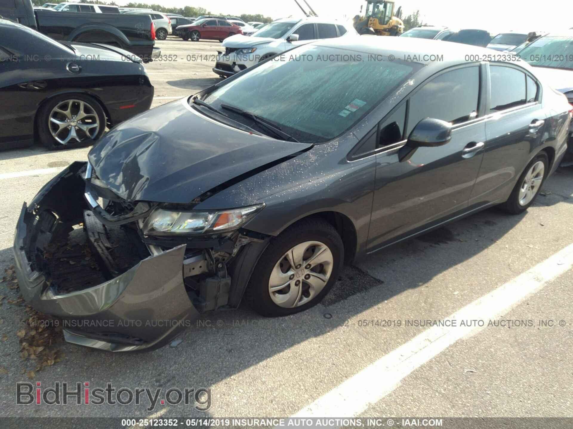 2013 HONDA CIVIC - VIN: 19XFB2F51DE085513 - Фото 2