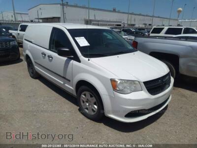 2012 Dodge RAM VAN, white — VIN 2C4RDGAG5CR367101, IAAI
