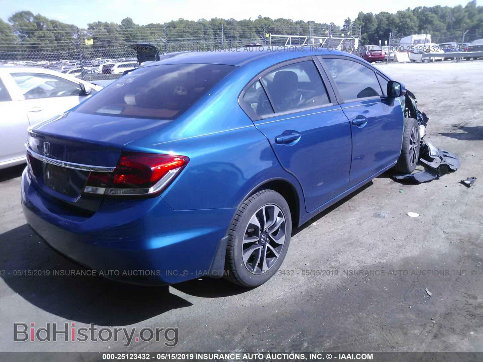2013 HONDA CIVIC - VIN: 19XFB2F84DE023601 - Фото 4