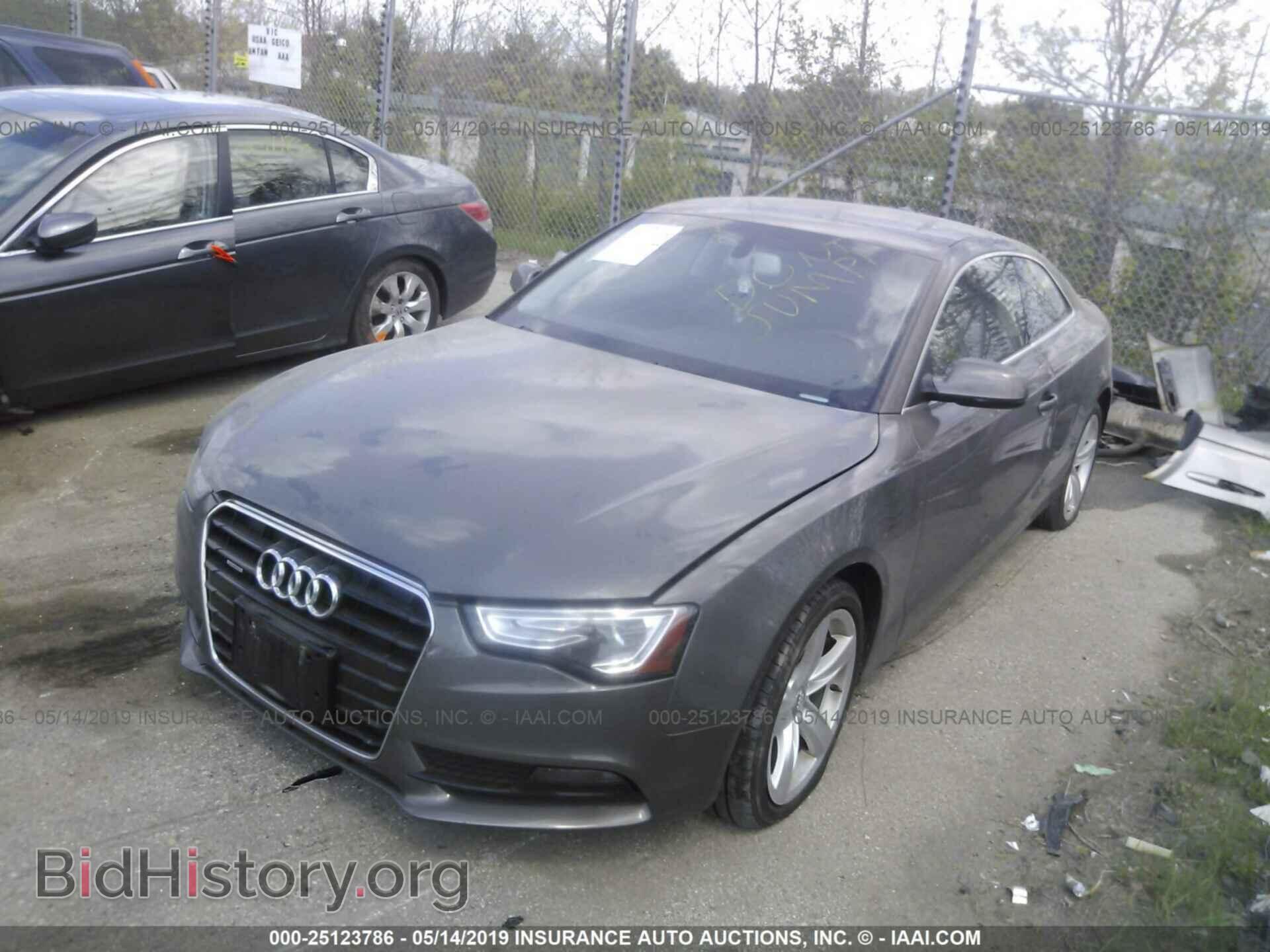 2014 AUDI A5 - VIN: WAULFAFR6EA054439 - Photo 2