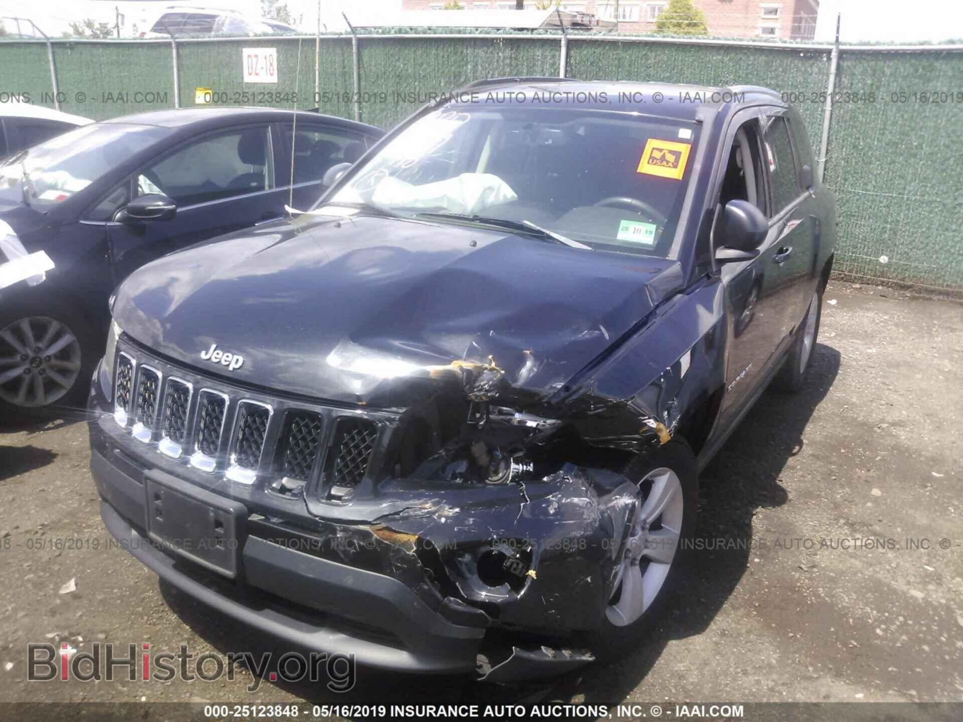 2011 JEEP COMPASS - VIN: 1J4NF1FB2BD219129 - Фото 2