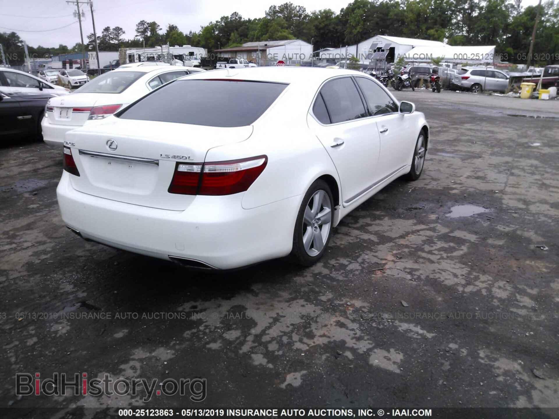 2008 LEXUS LS - VIN: JTHGL46F885025721 - Фото 4
