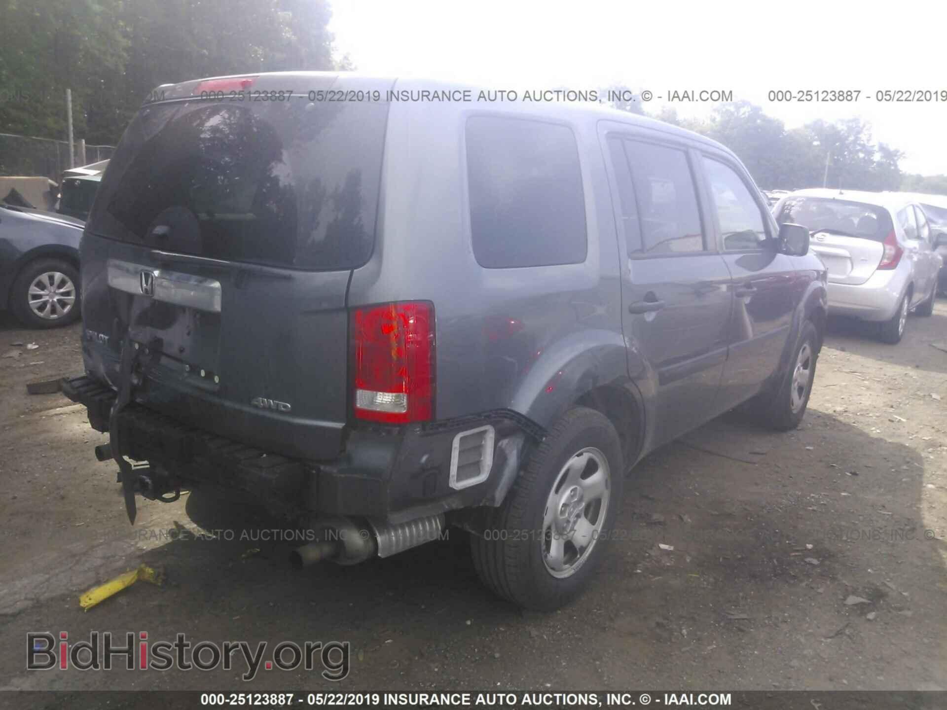 2012 HONDA PILOT - VIN: 5FNYF4H2XCB070559 - Фото 4