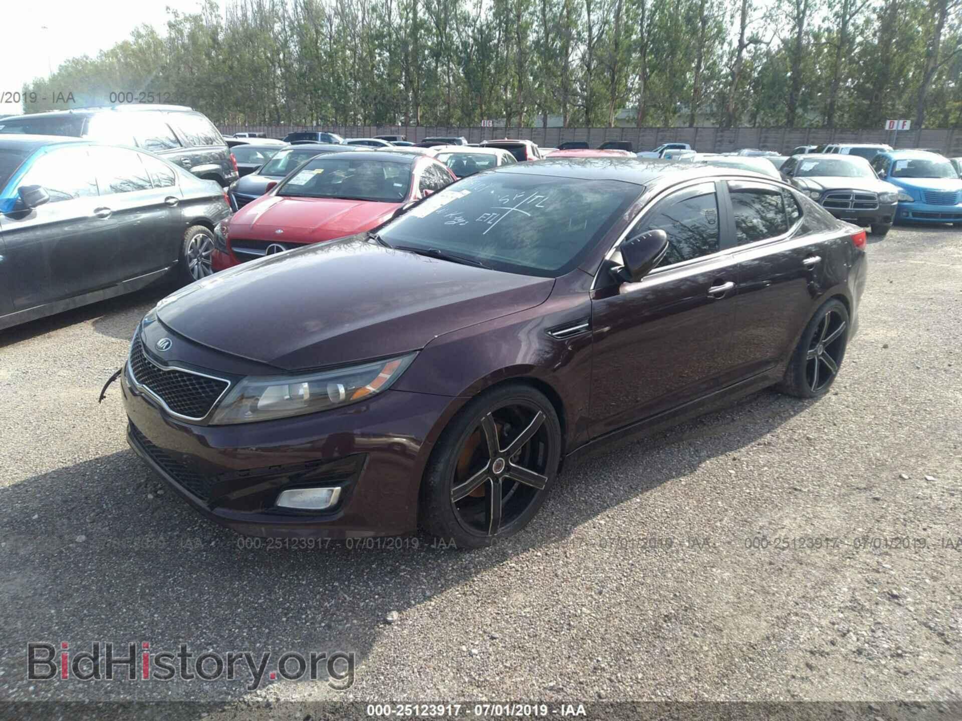 2014 KIA OPTIMA - VIN: 5XXGM4A72EG301185 - Фото 2