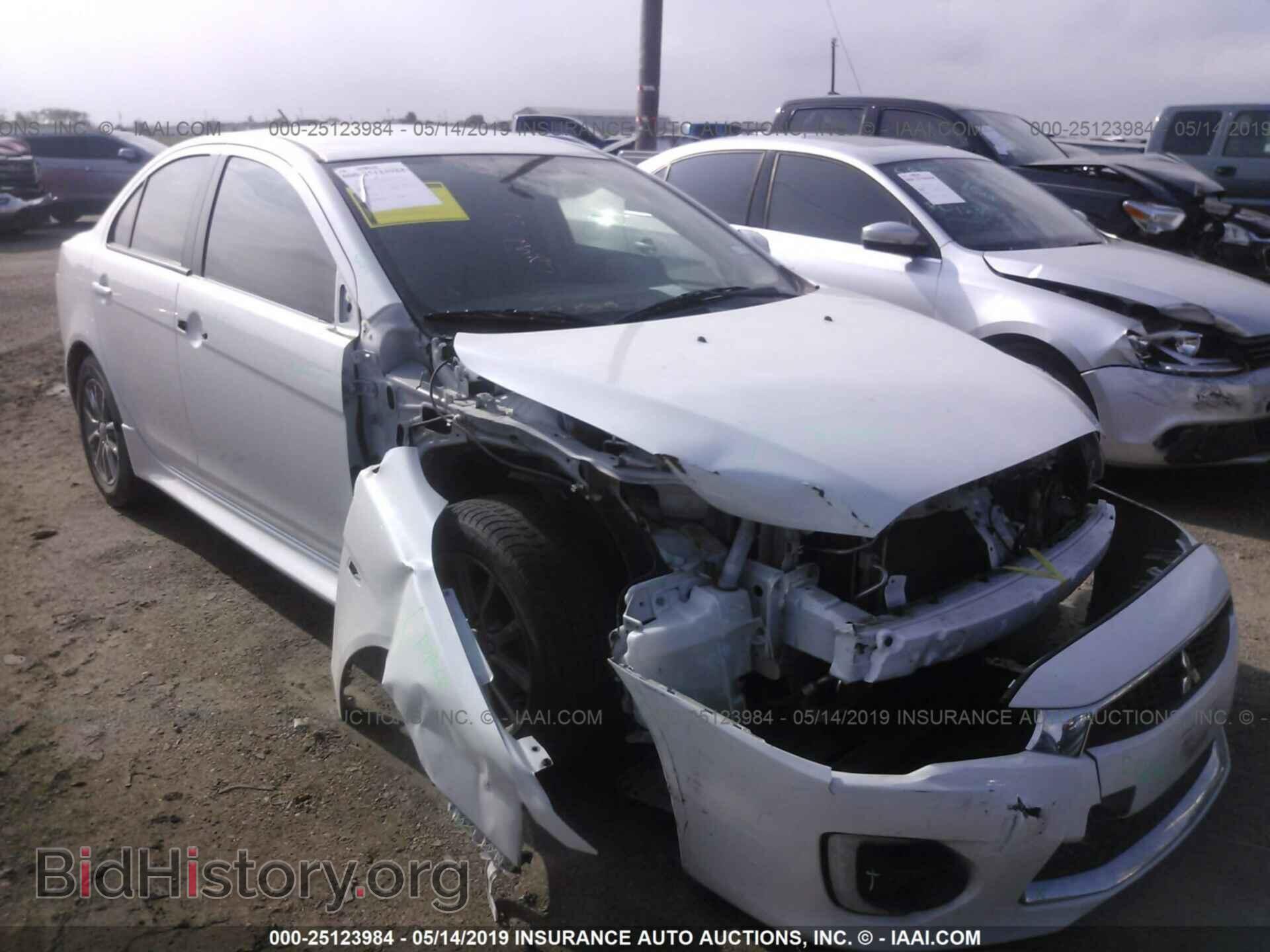 Photo JA32U2FU3GU002135 - MITSUBISHI LANCER 2016