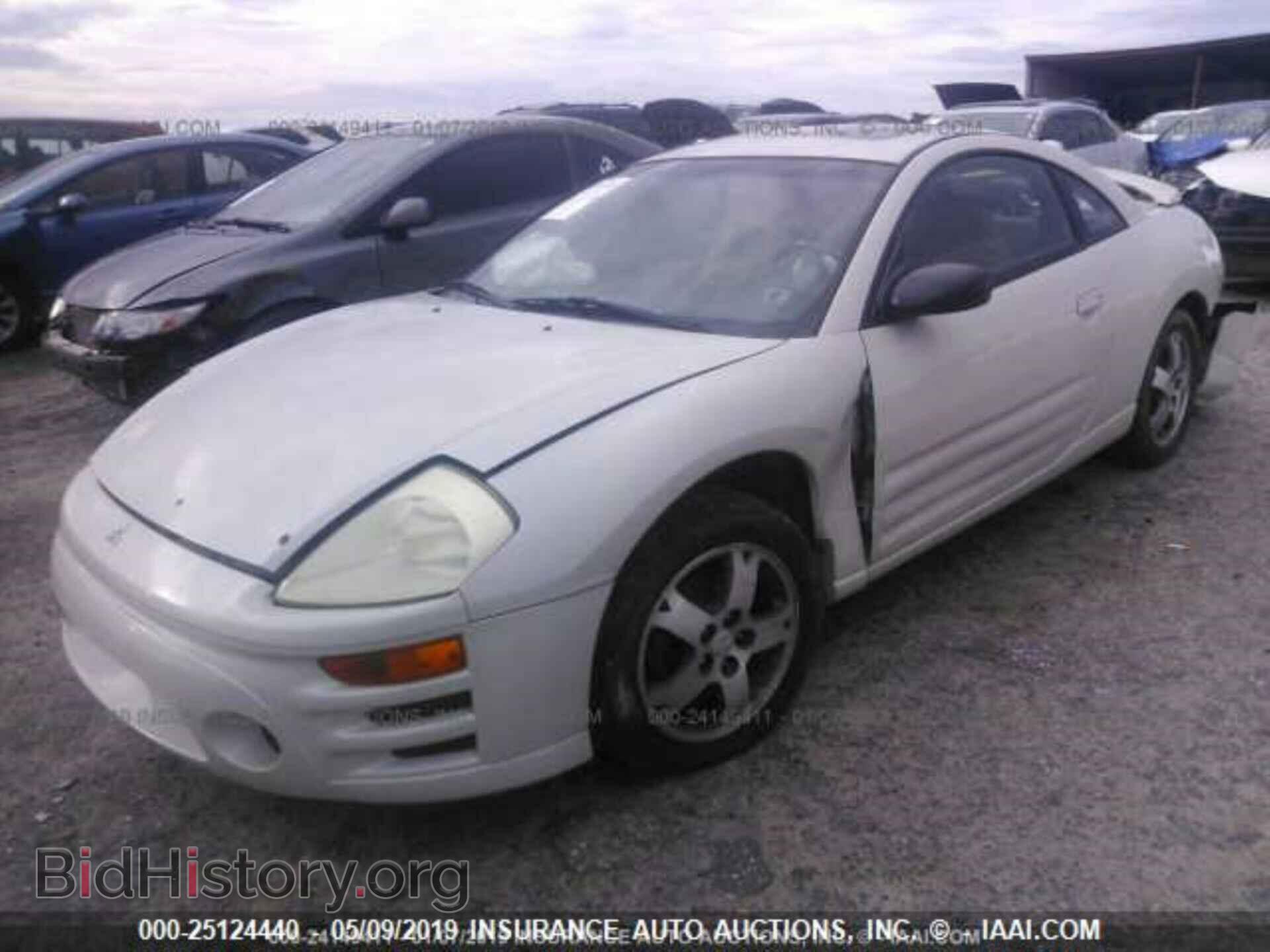 2004 MITSUBISHI ECLIPSE - VIN: 4A3AC44G24E037258 - Фото 2